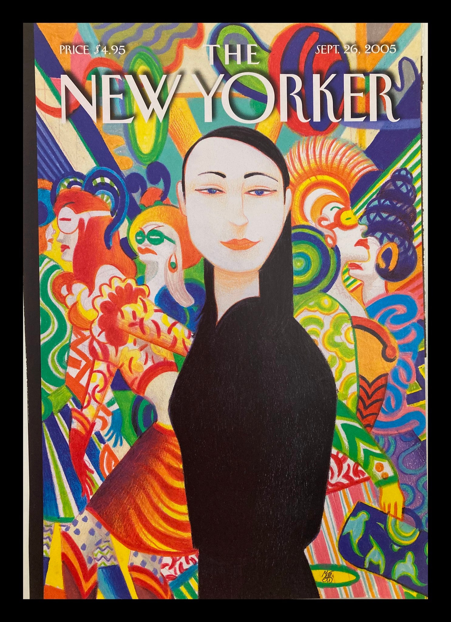 COVER ONLY The New Yorker September 26 2005 Reconstruction by Lorenzo Mattotti