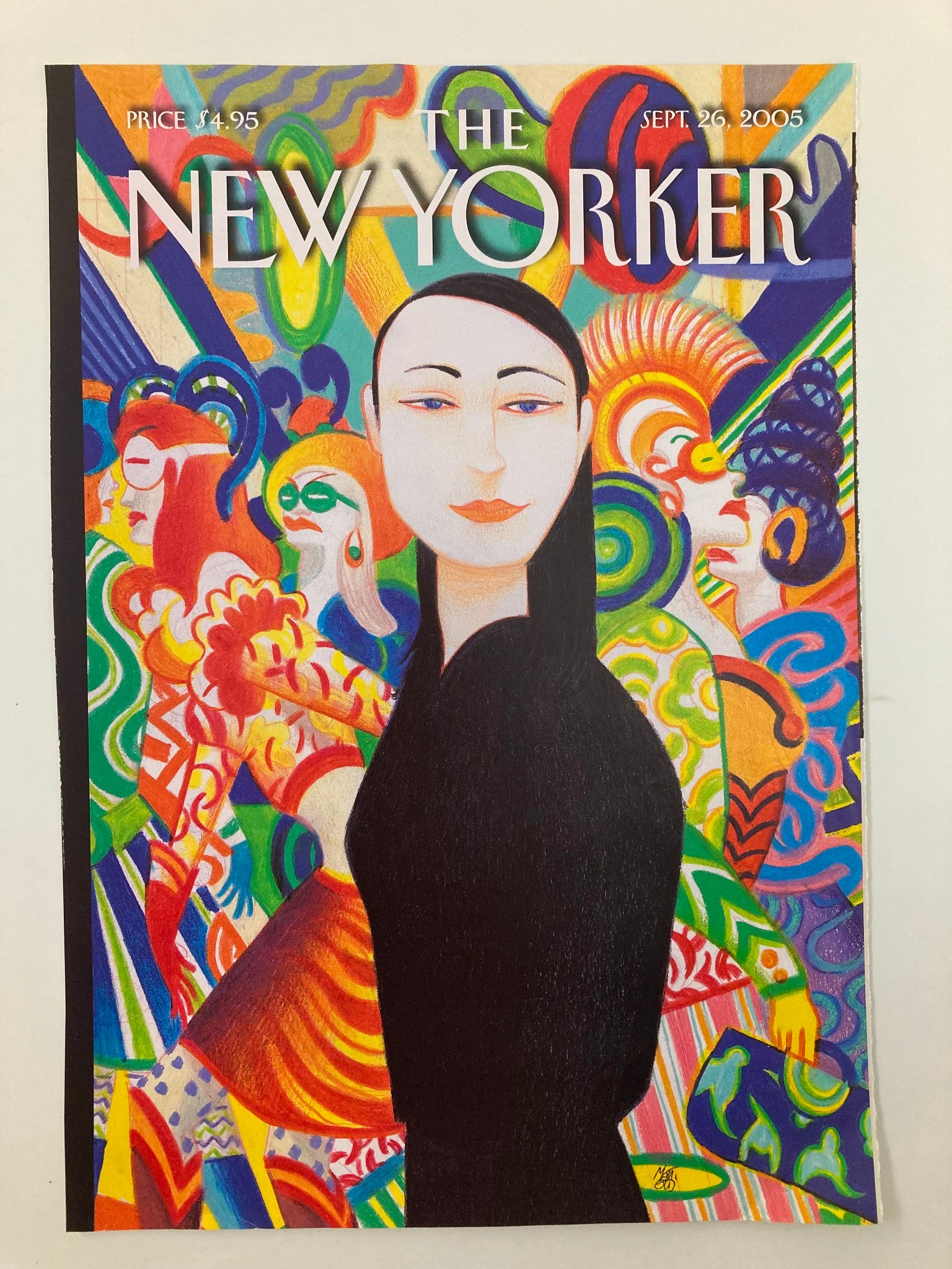 COVER ONLY The New Yorker September 26 2005 Reconstruction by Lorenzo Mattotti