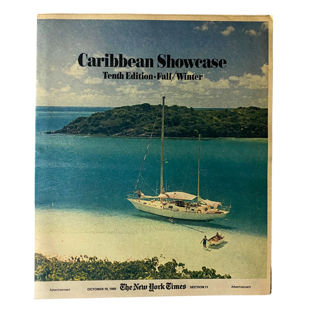 The New York Times Magazine October 19 1969 Caribbean Showcase No Label VG