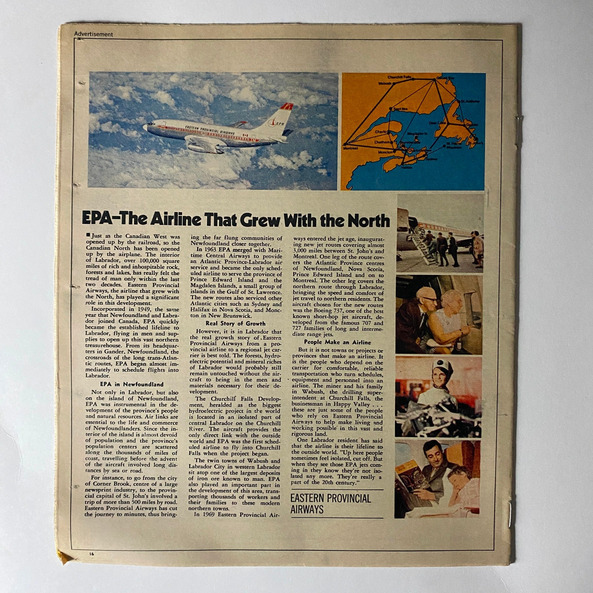 The New York Times Magazine April 25 1971 Newfoundland No Label VG