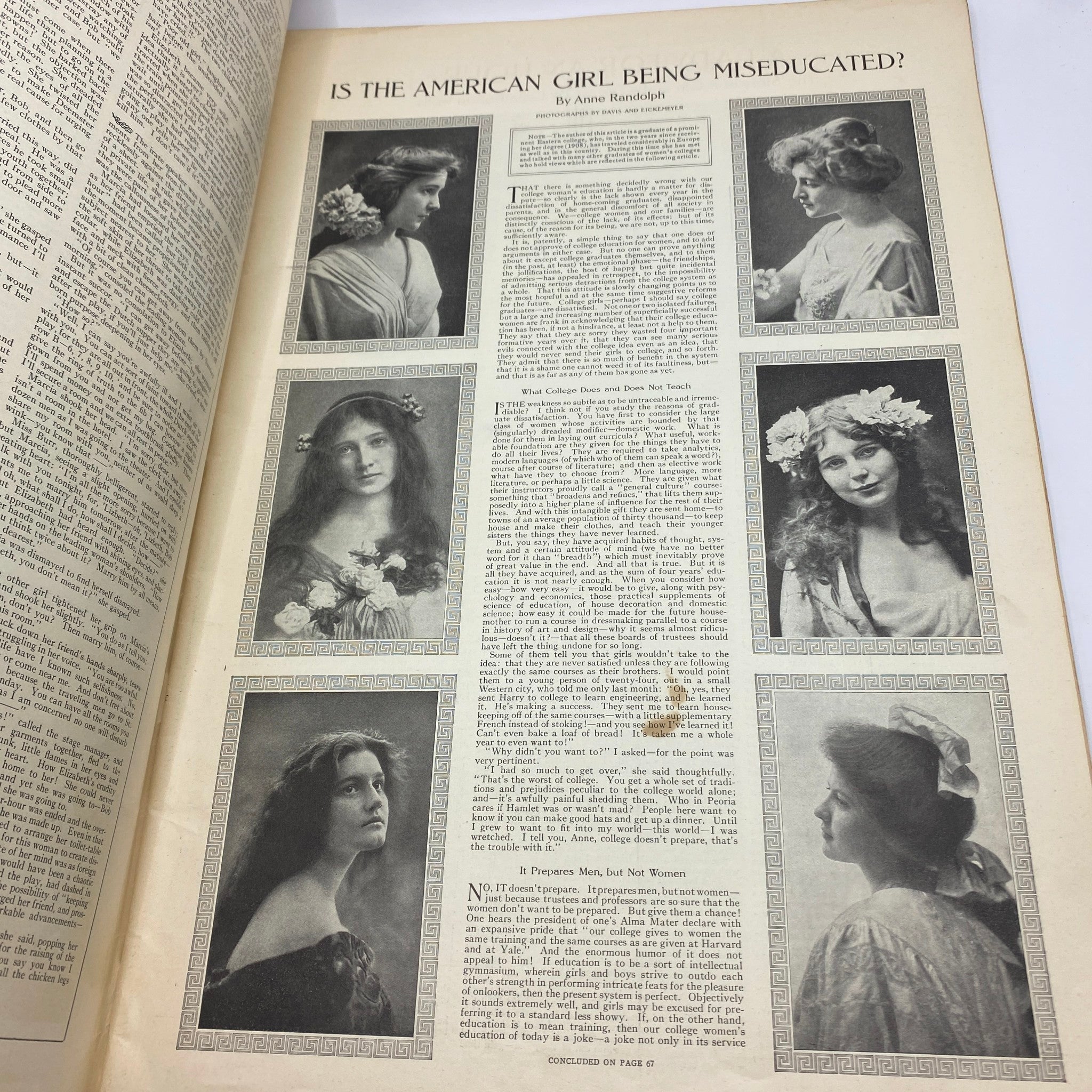 VTG The Ladies Home Journal Magazine September 1 1910 Girls' Number No Label