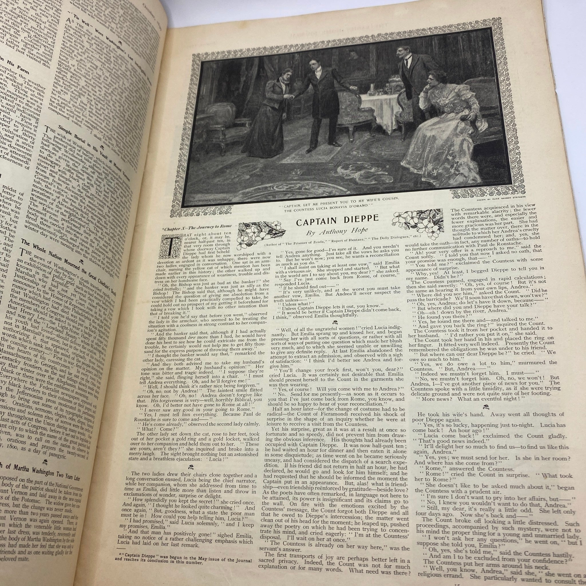 VTG The Ladies Home Journal Magazine October 1899 The Theatre & People No Label