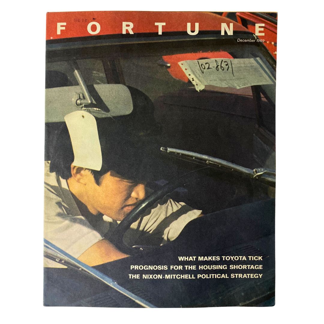 Fortune Magazine December 1969 The Nixon-Mitchell Political Strategy No Label