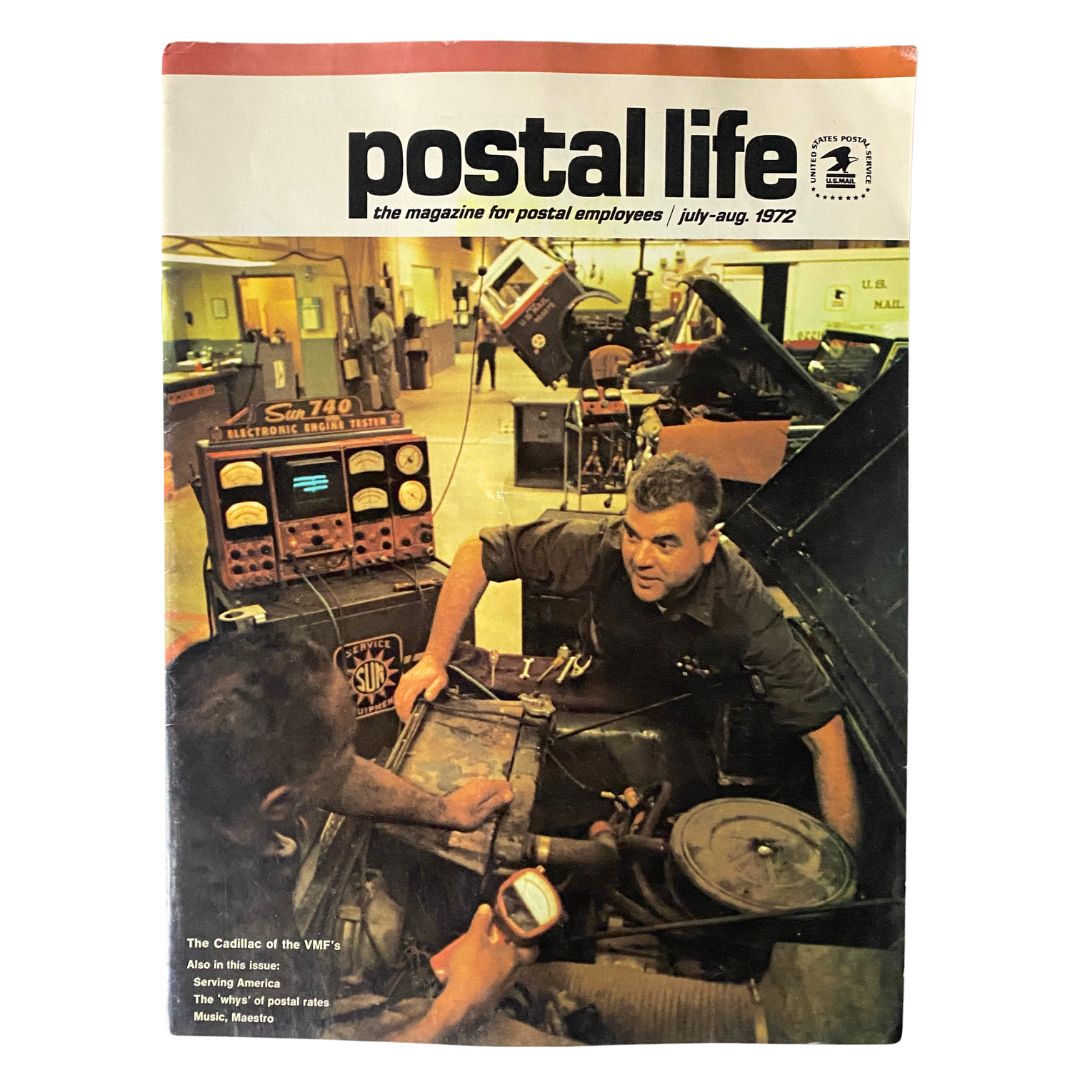 VTG Postal Life Magazine July - August 1972 The Cadillac of the VMF's