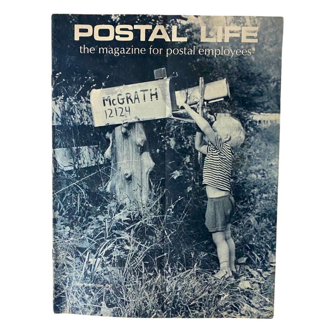 VTG Postal Life Magazine September - October 1967 Found Loose in the Mails