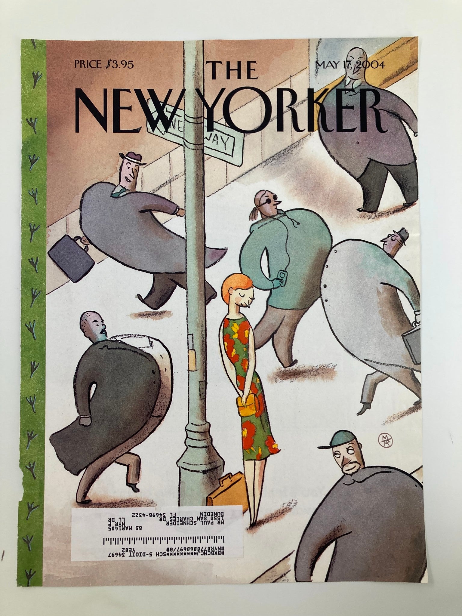 COVER ONLY The New Yorker May 17 2004 Spring Ritual by Marc Rosenthal