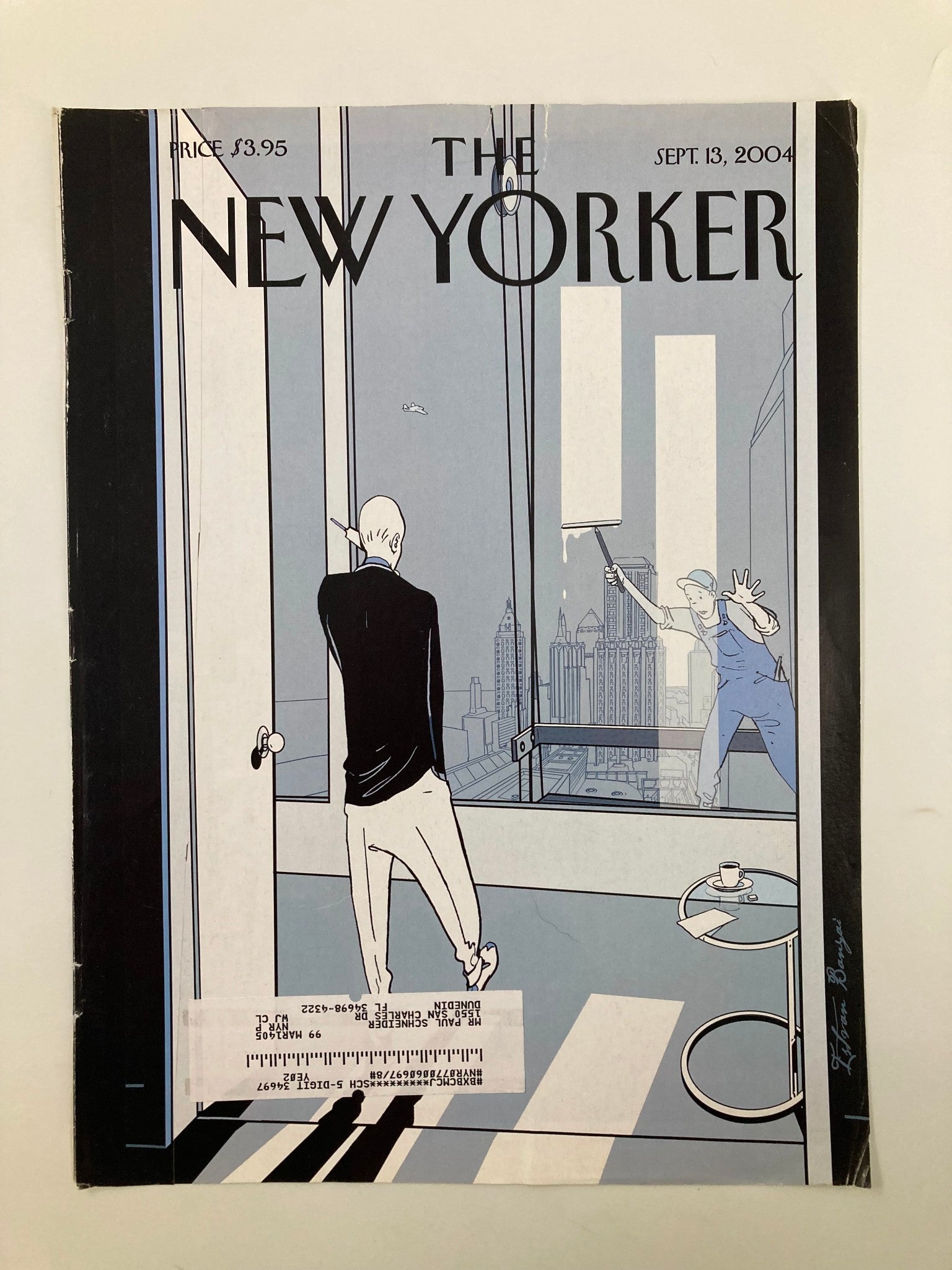 COVER ONLY The New Yorker September 13 2004 Deja Vu by Istvan Banyai