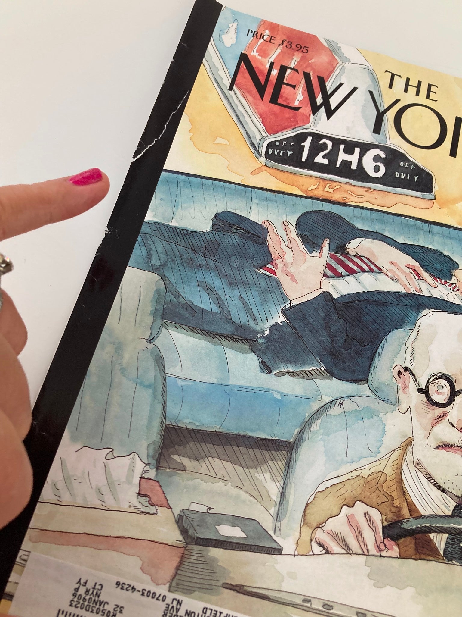 COVER ONLY The New Yorker May 23 2005 The Meter is Running by Barry Blitt