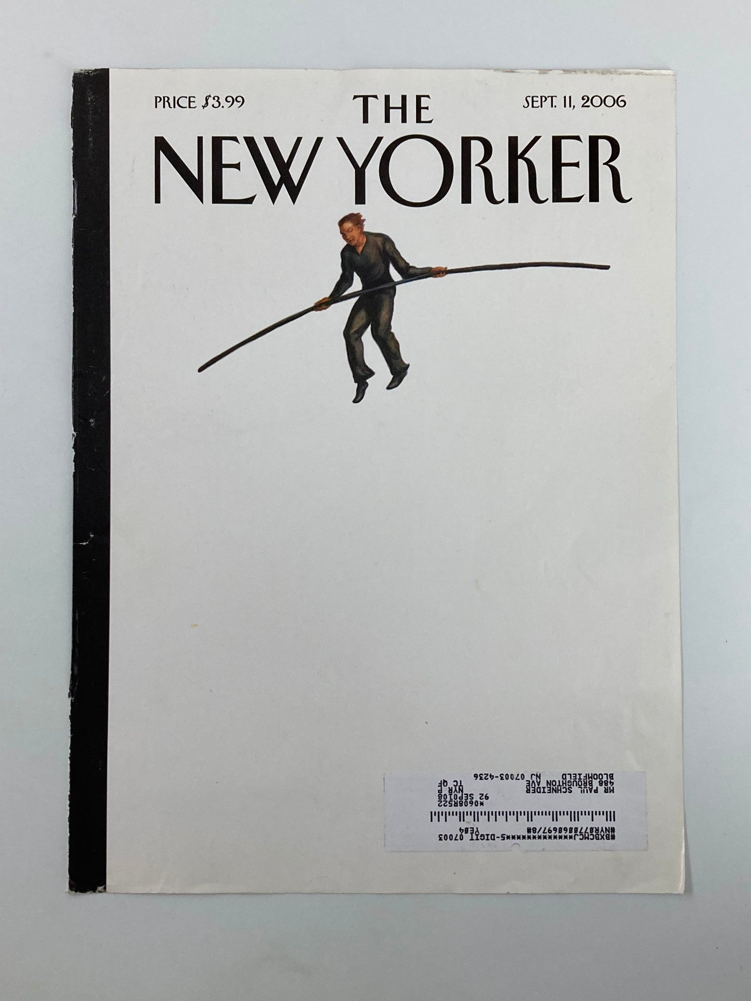 COVER ONLY The New Yorker September 11 2006 Soaring Spirits by John Mavroudis