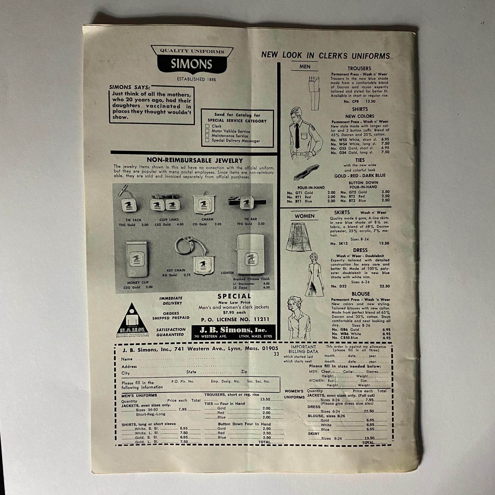 VTG The American Postal Worker Magazine March 1973 State of Our Union