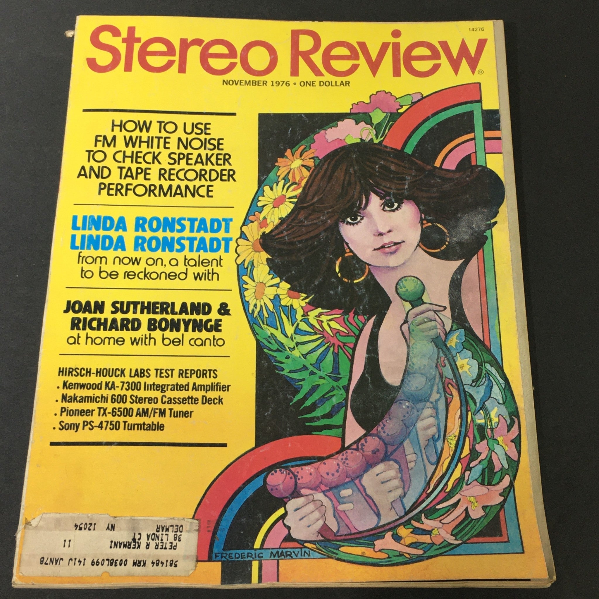 VTG Stereo Review Magazine November 1976 - Joan Sutherland & Richard Bonynge