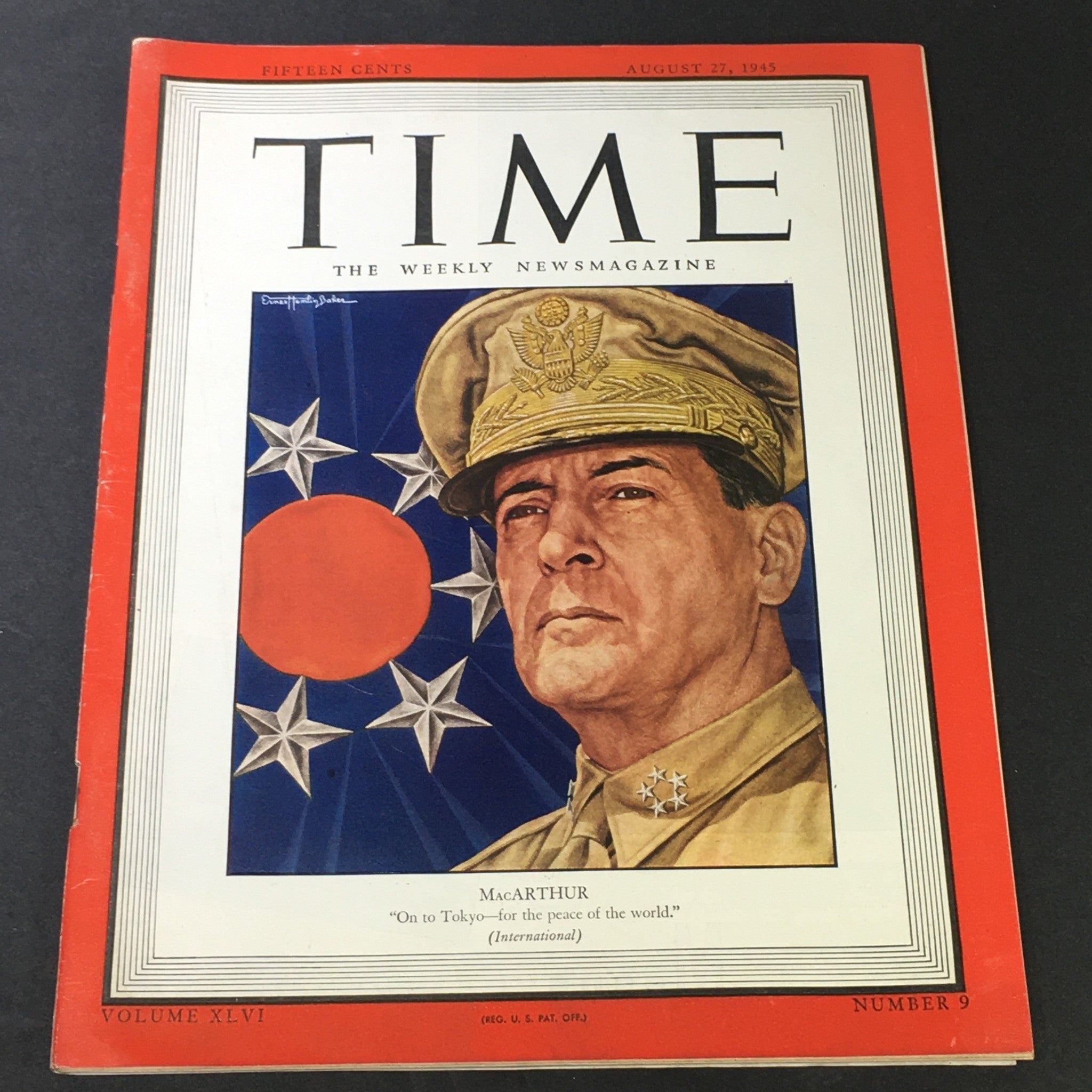 VTG Time Magazine Vol. 46 #9 August 27 1945 - General Douglas MacArthur