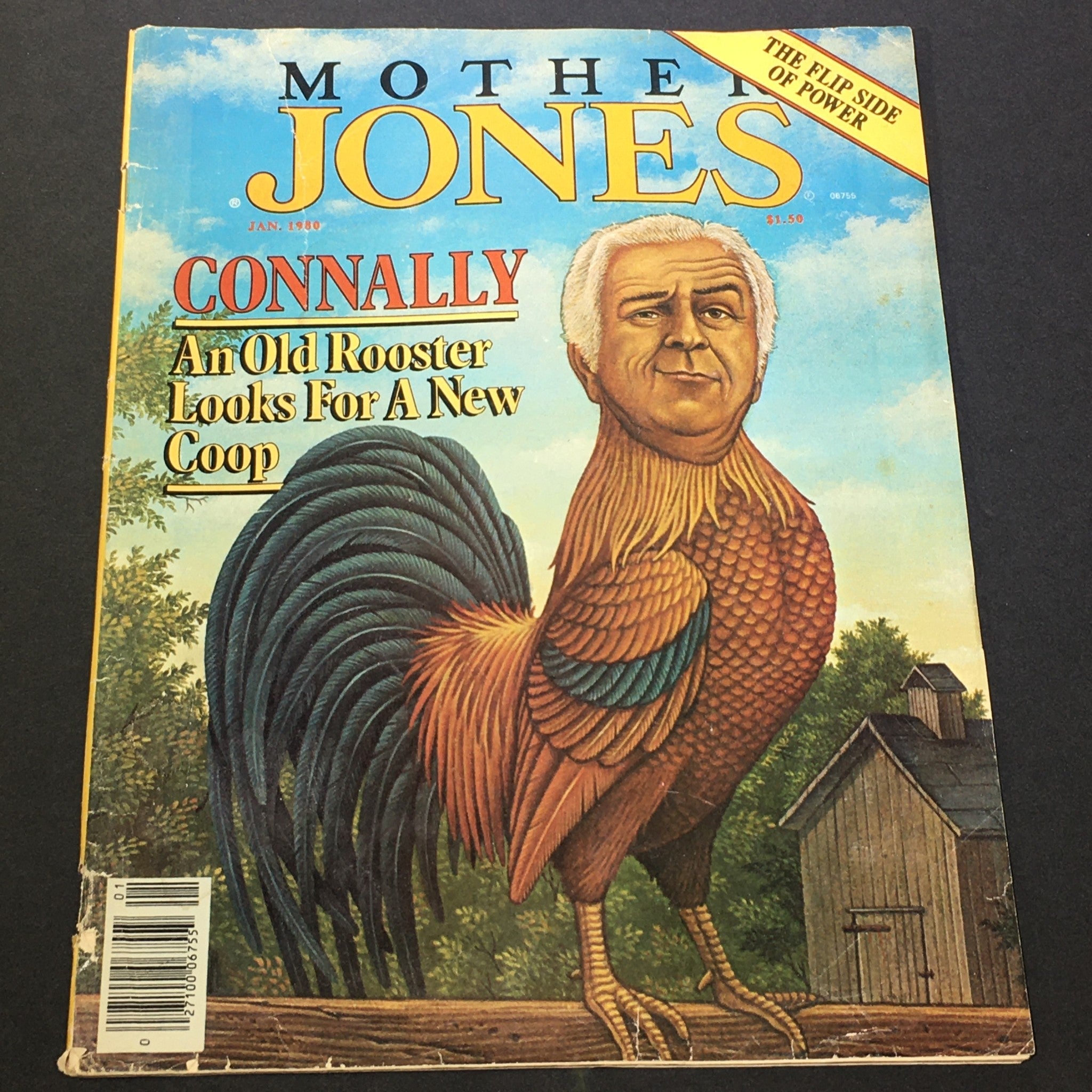 VTG Mother Jones Magazine January 1980 - John Connally An Old Rooster, New Coop