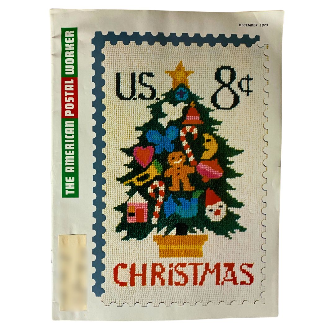 The American Postal Worker Magazine December 1973 U.S. Postal Christmas