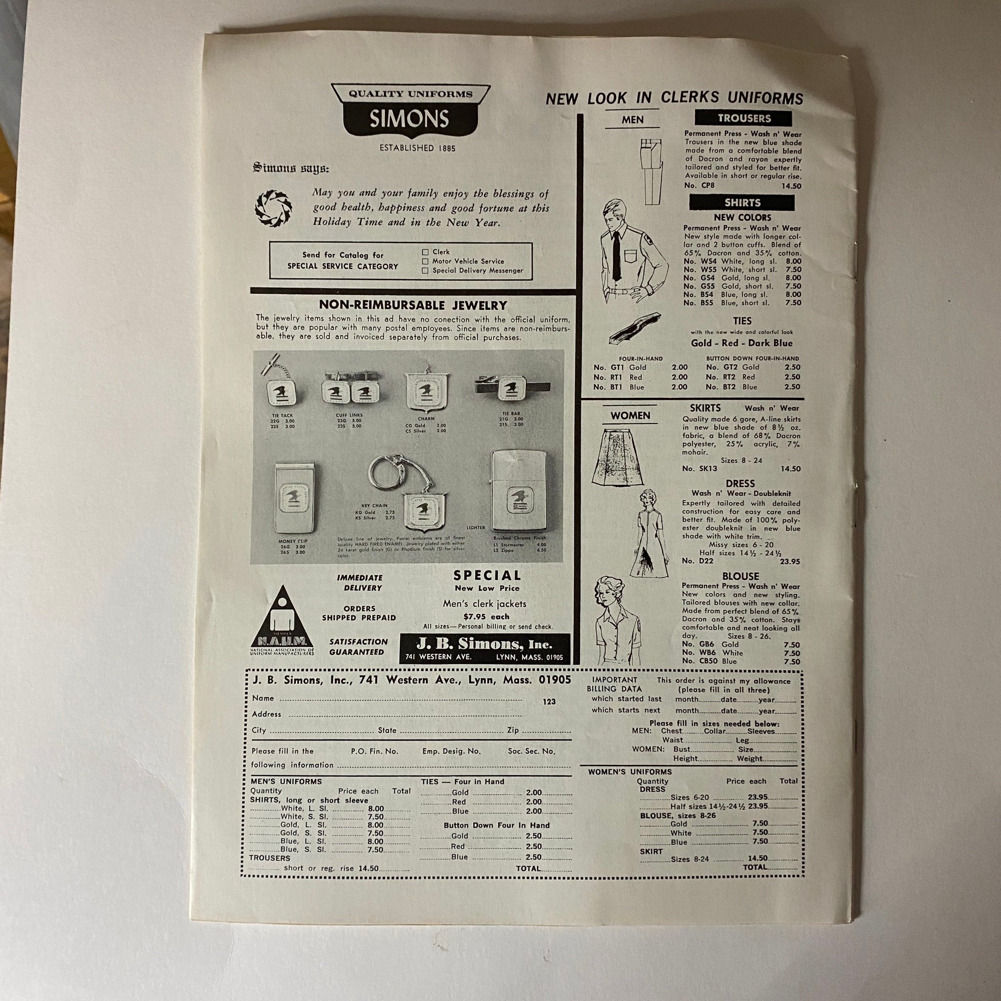 The American Postal Worker Magazine December 1973 U.S. Postal Christmas