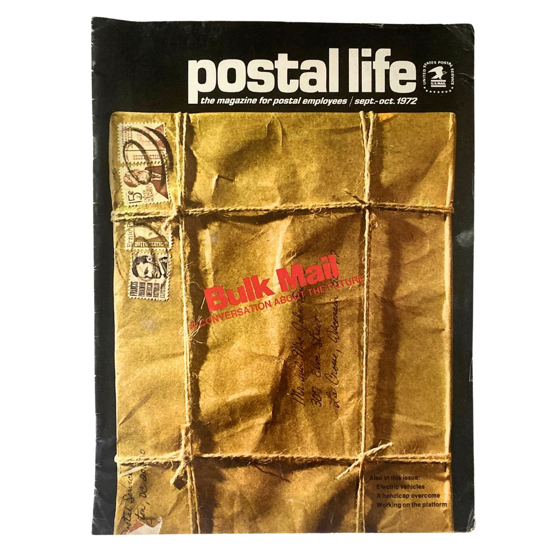 VTG Postal Life Magazine September - October 1972 Bulk Mail A Convention