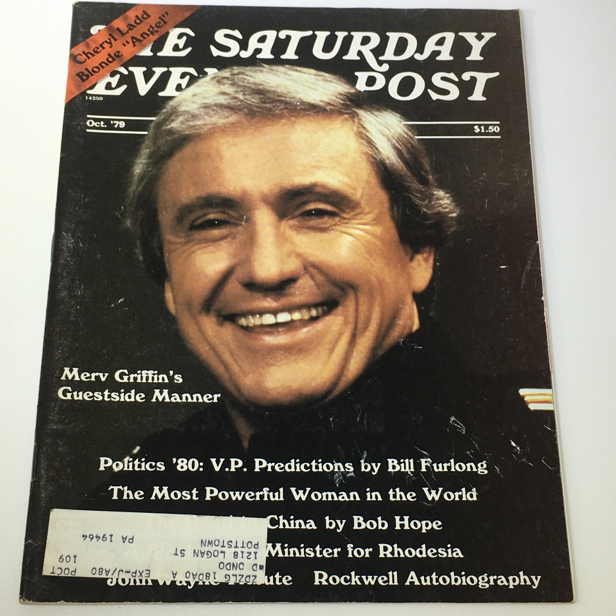 VTG The Saturday Evening Post October 1979 - Merv Griffin's Guestside Manner