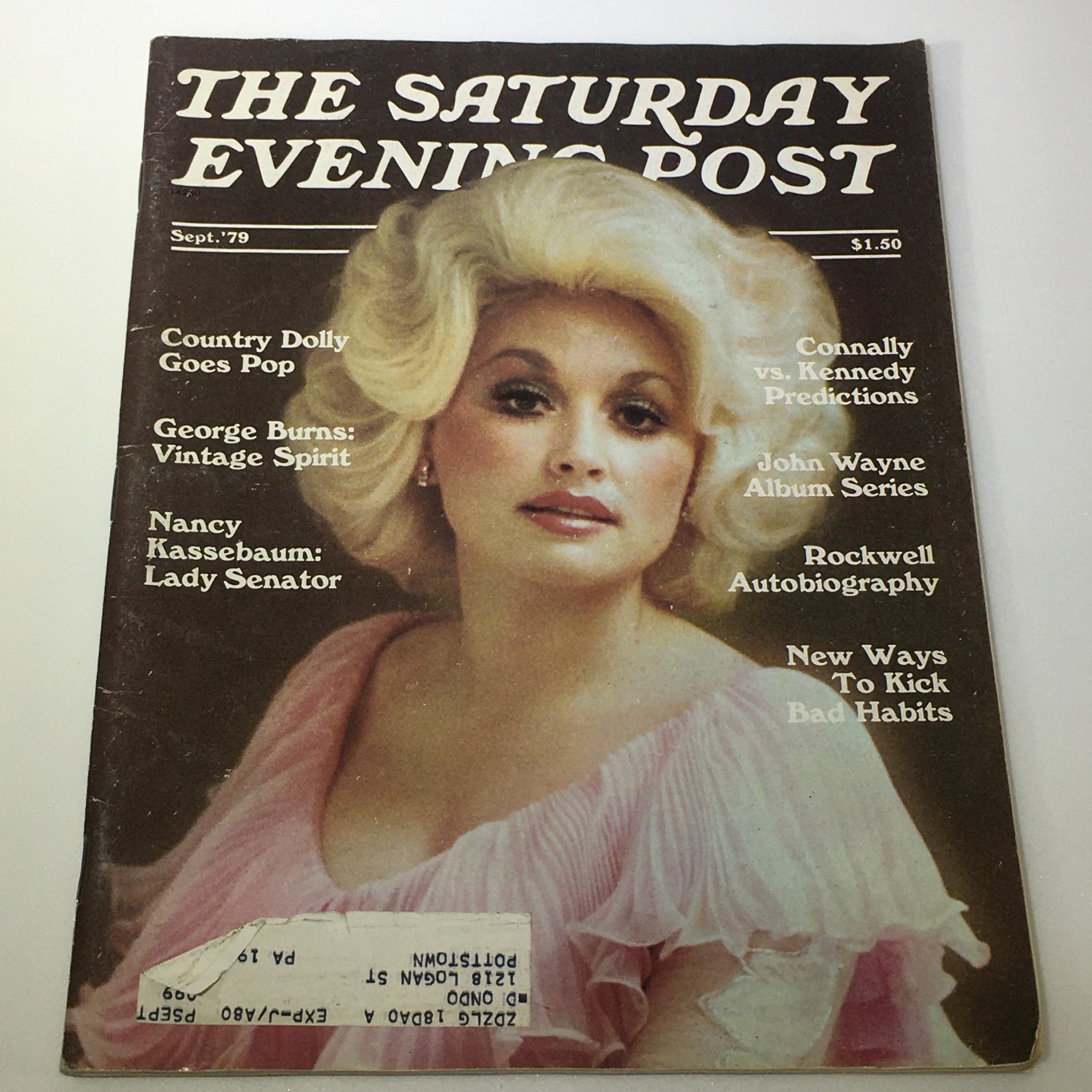 VTG The Saturday Evening Post September 1979 - Nancy Kassebaum, Lady Senator