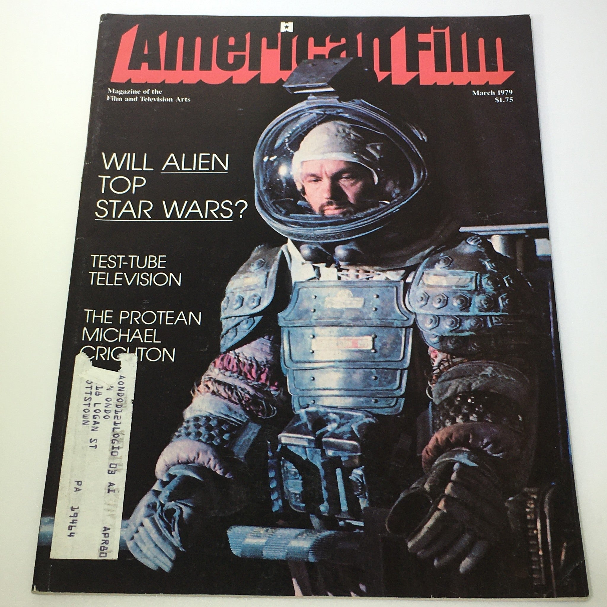 VTG American Film Magazine March 1979 - The Protean Michael Crichton / Star Wars