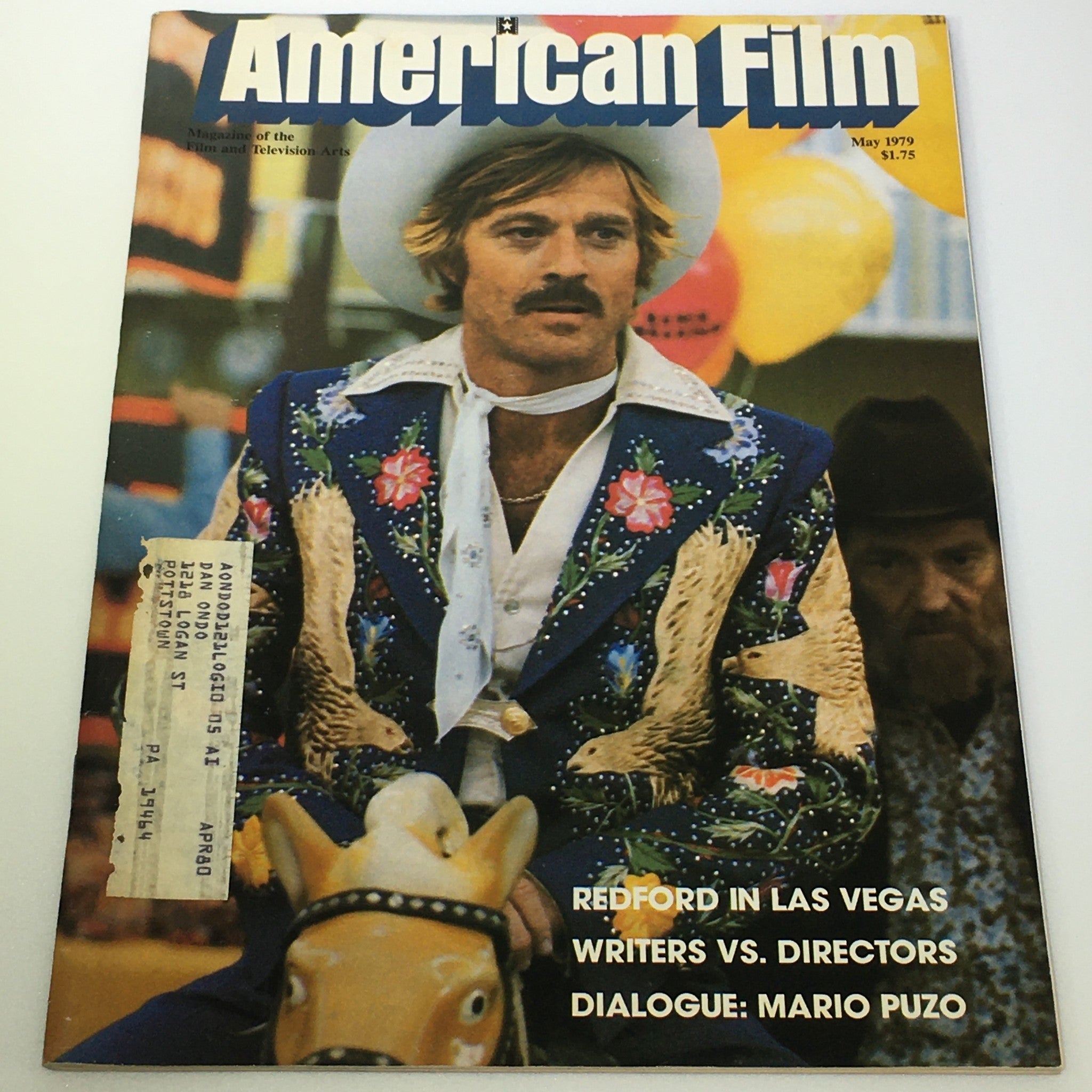 VTG American Film Magazine May 1979 - Robert Redford in Las Vegas / Mario Puzo