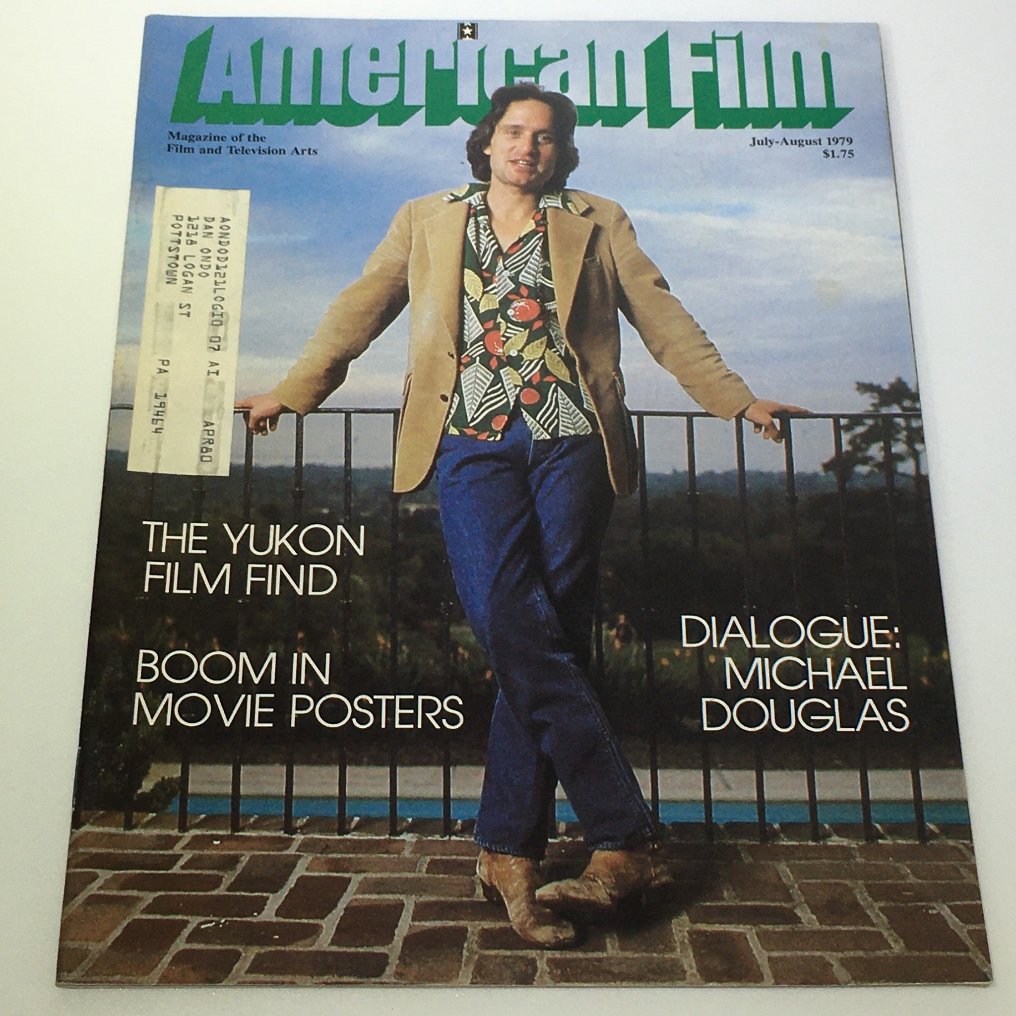 VTG American Film Magazine July August 1979 - Michael Douglas / The Yukon Film