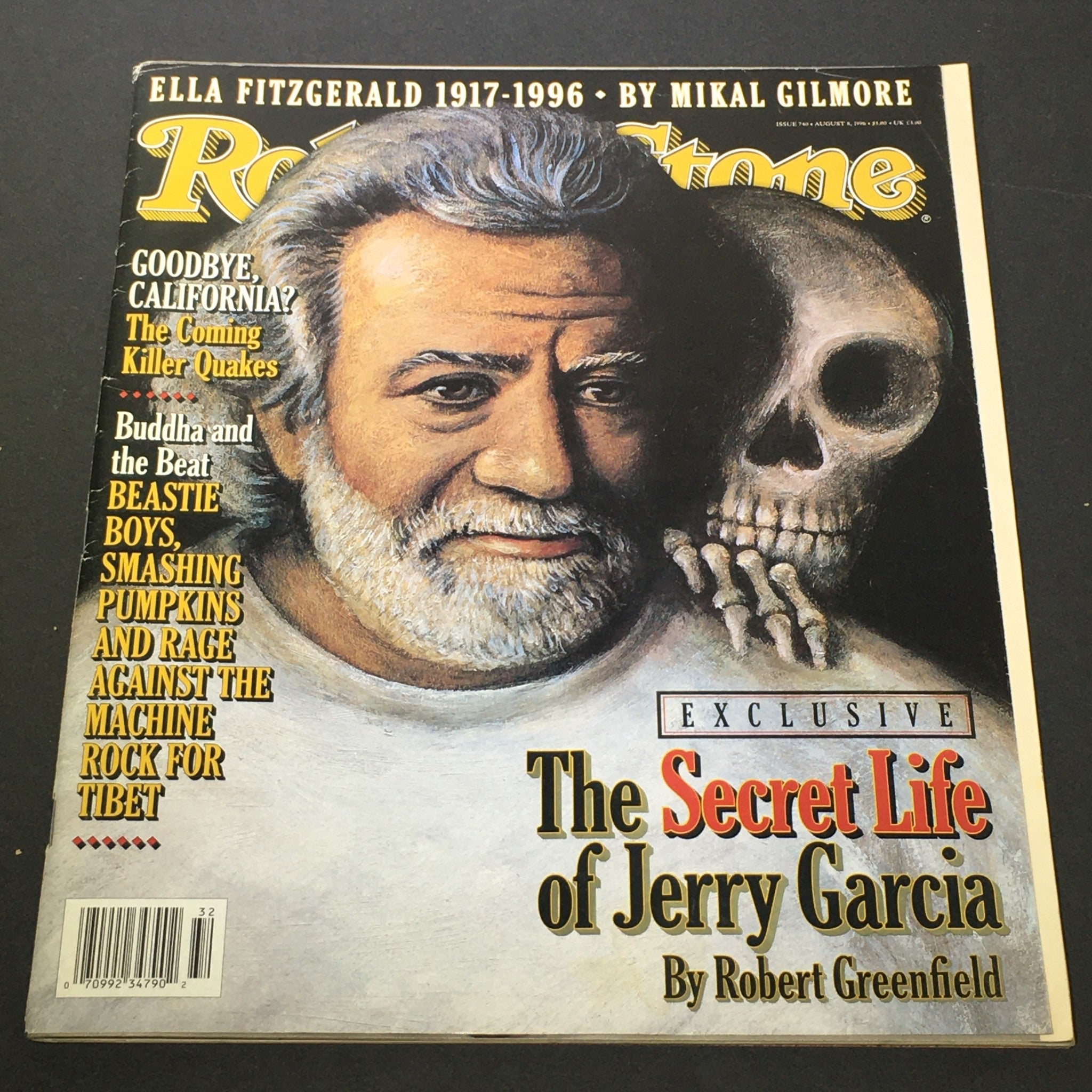 VTG Rolling Stone Magazine August 8 1996 - The Secret Life of Jerry Garcia