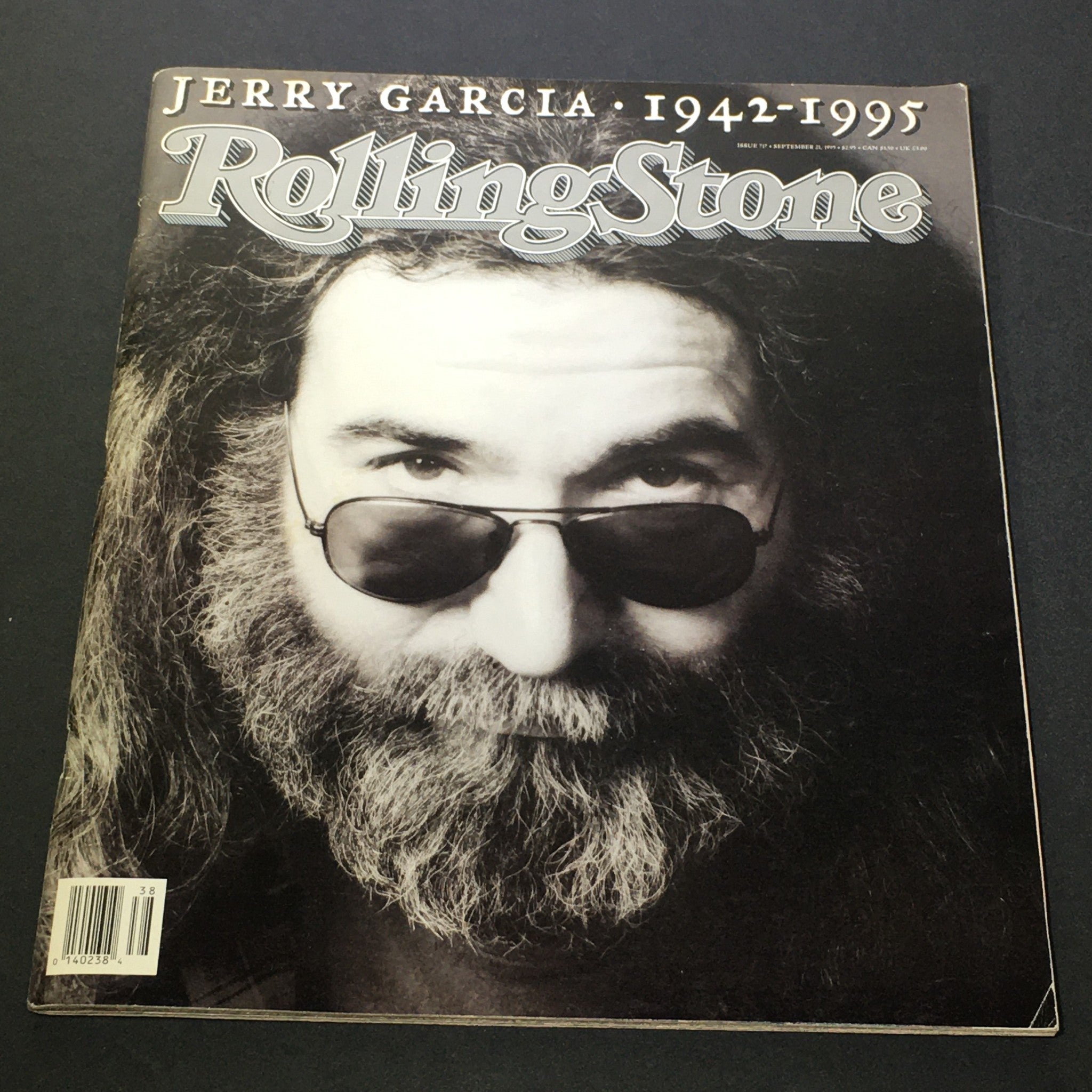 VTG Rolling Stone Magazine September 21 1995 - Jerry Garcia 1942 - 1995