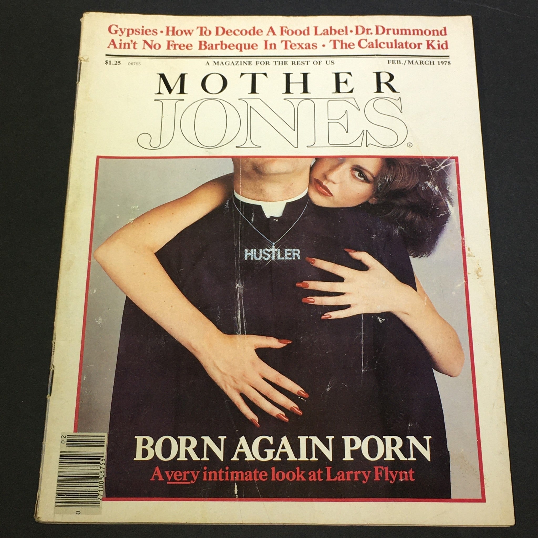 VTG Mother Jones Magazine February March 1978 - Larry Flynt Intimate Look