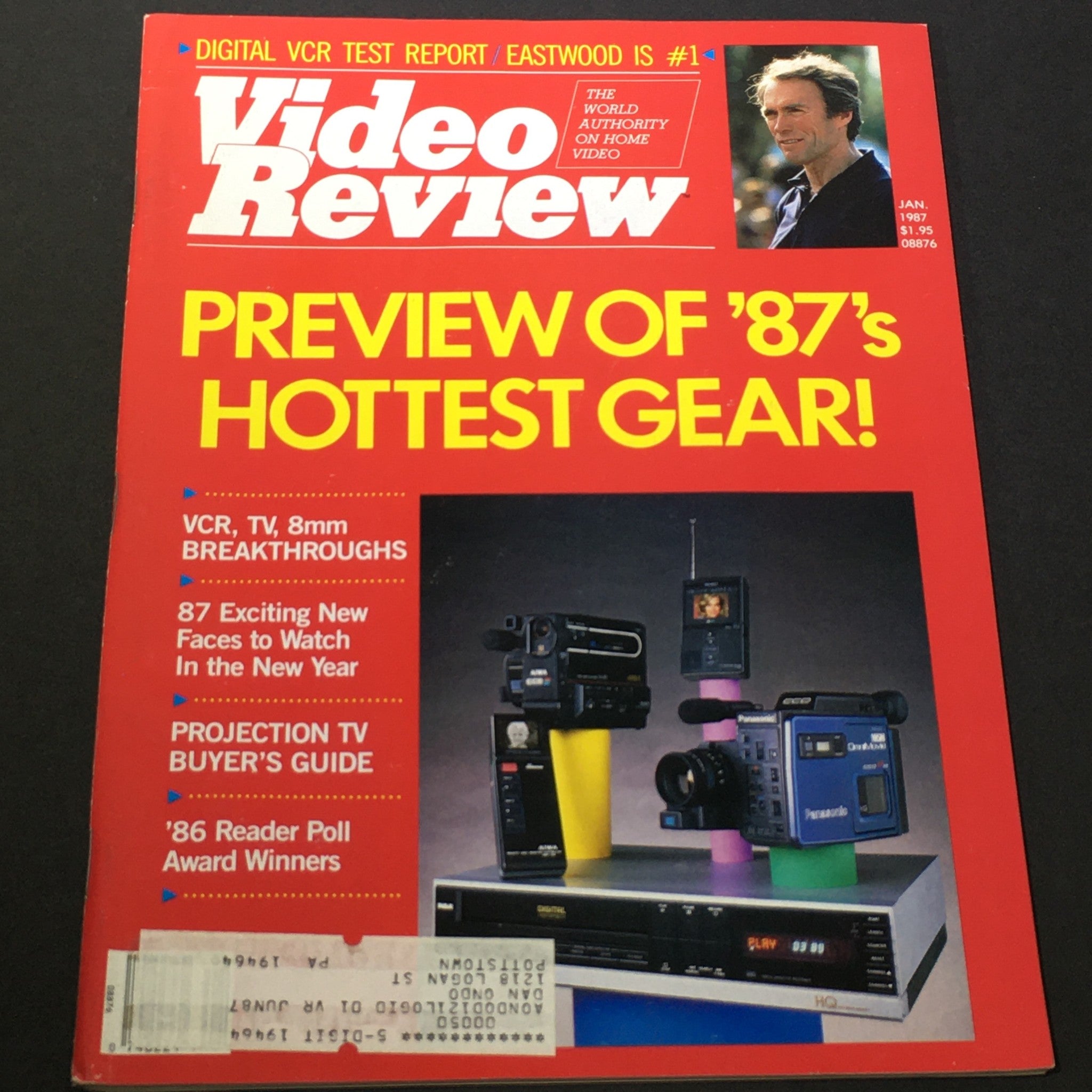 VTG Video Review Magazine January 1987 - 1987 Previews of Hottest Gear