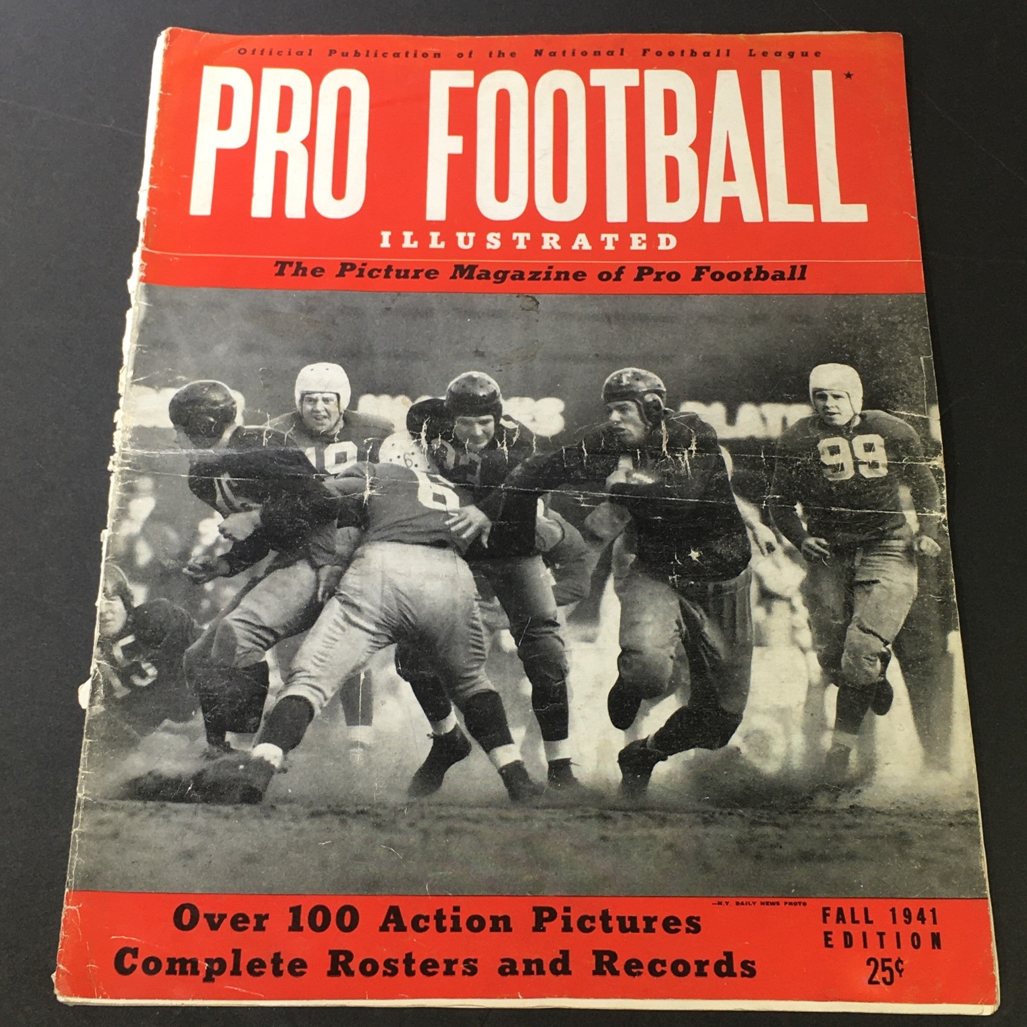 VTG Pro Football Illustrated Fall 1941 - Commissioner Elmer Layden / Andy Farkas