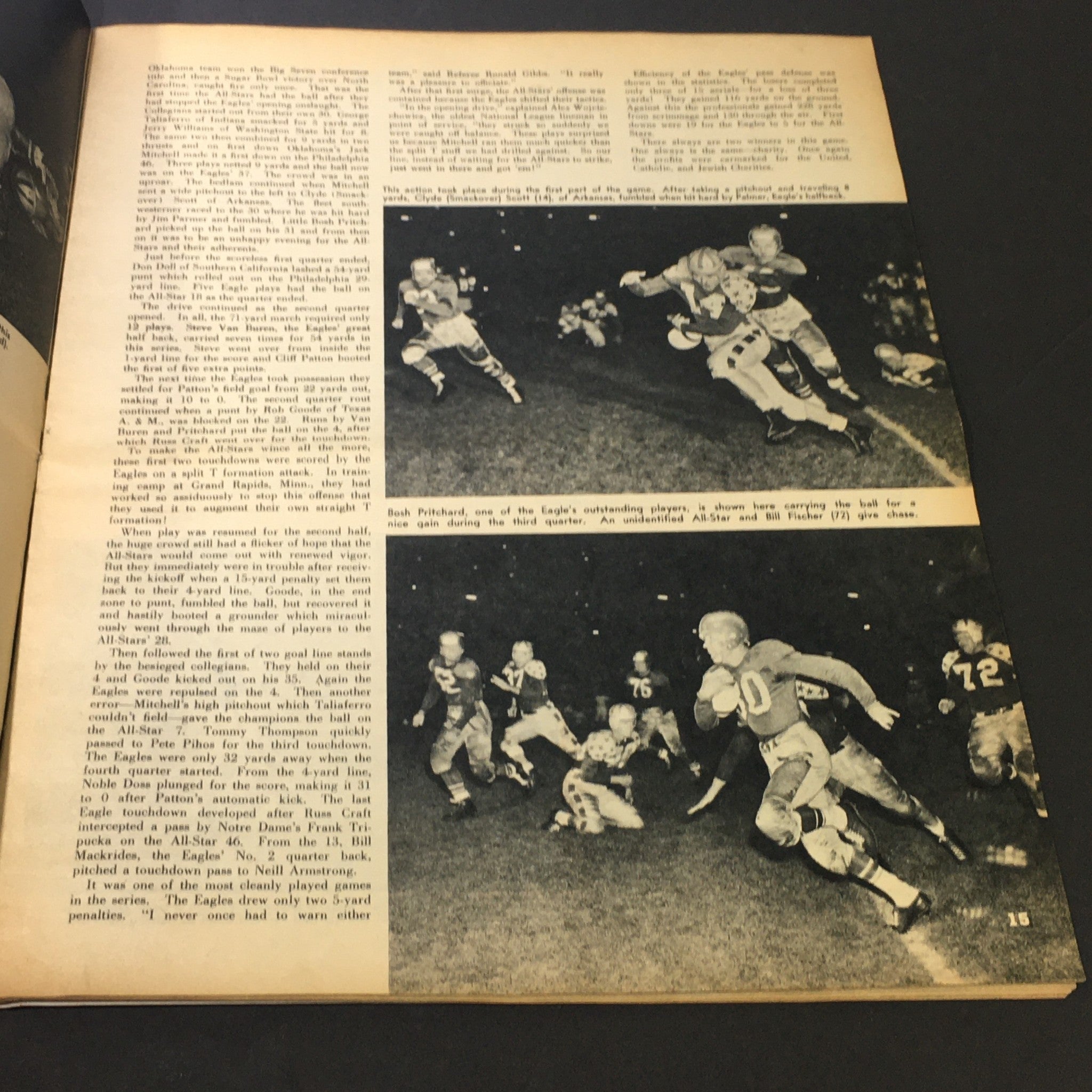 VTG Sports Review Pro Football Illustrated Vol. 9 #4 1949 - NFL & AAFC Roundup