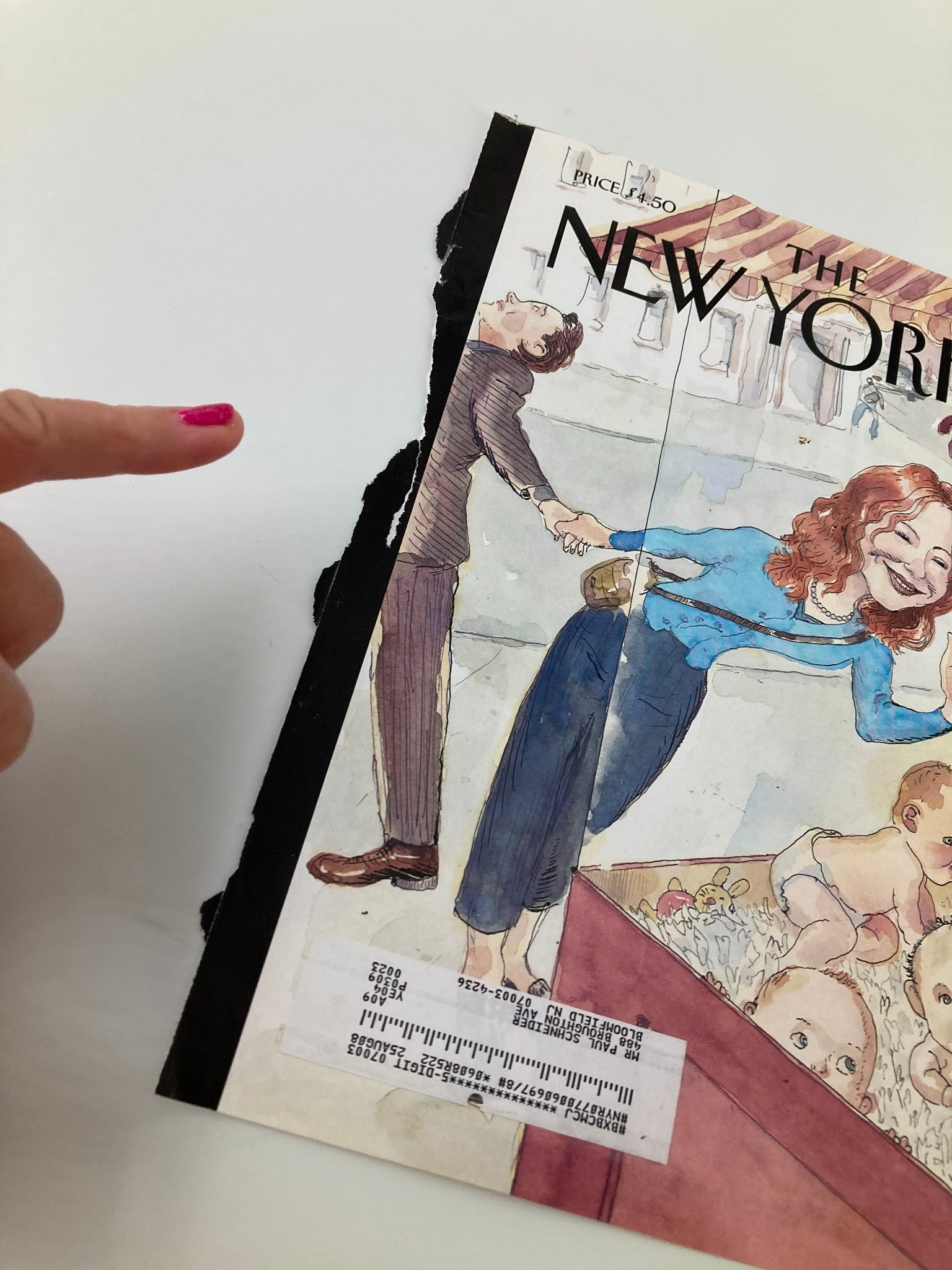 COVER ONLY The New Yorker May 5 2008 Mother's Day Special by Barry Blitt