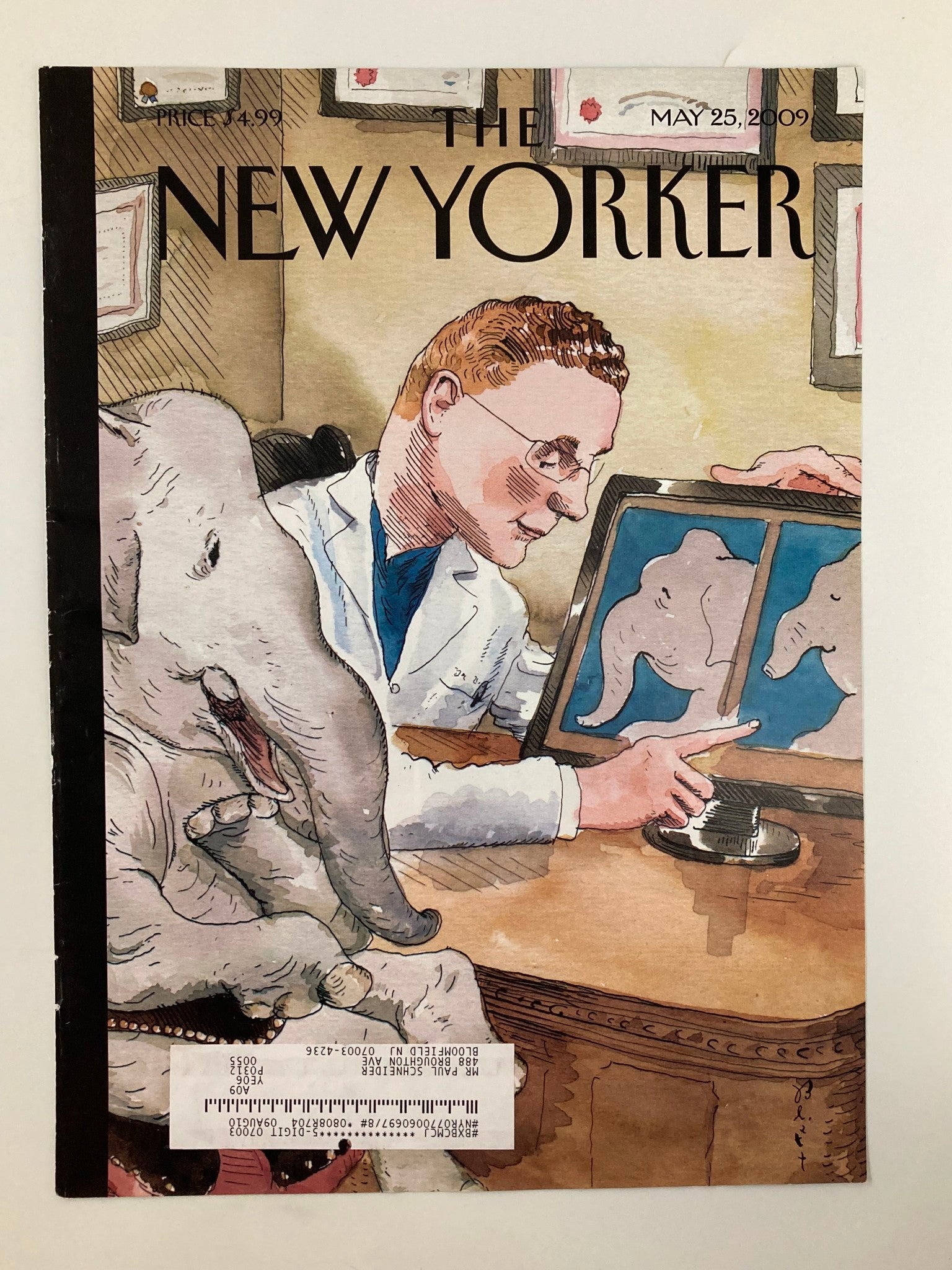 COVER ONLY The New Yorker May 25 2009 Nip and Tuck by Barry Blitt