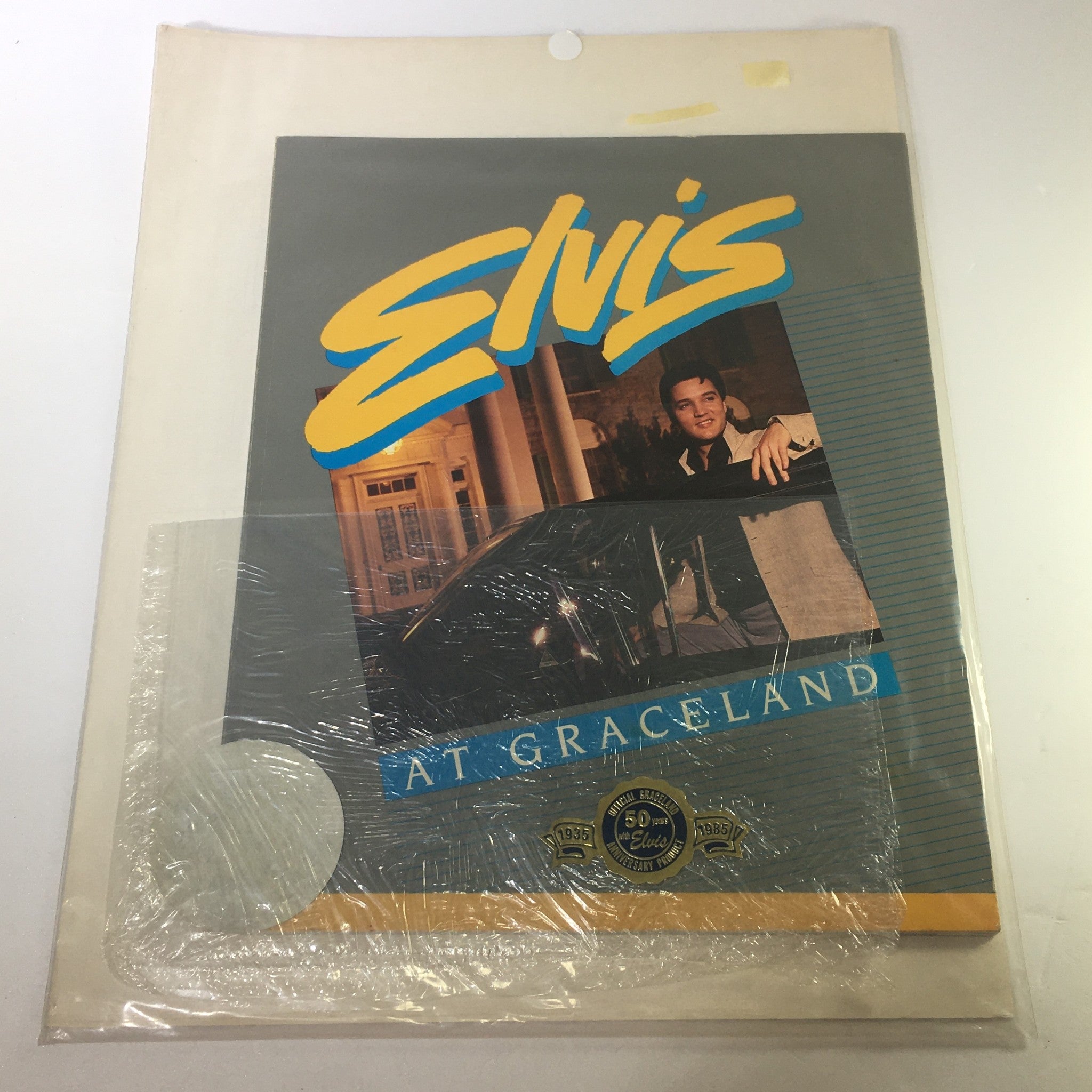 VTG Collector's Copy of 1982 Elvis Presley's at Graceland book