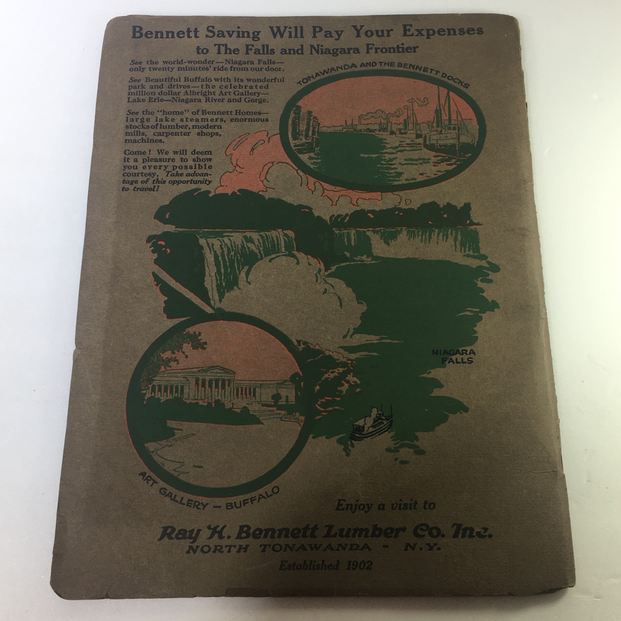 VTG June 1 1921 Bennett Homes Better-Built Ready-Cut Price Guide Catalog