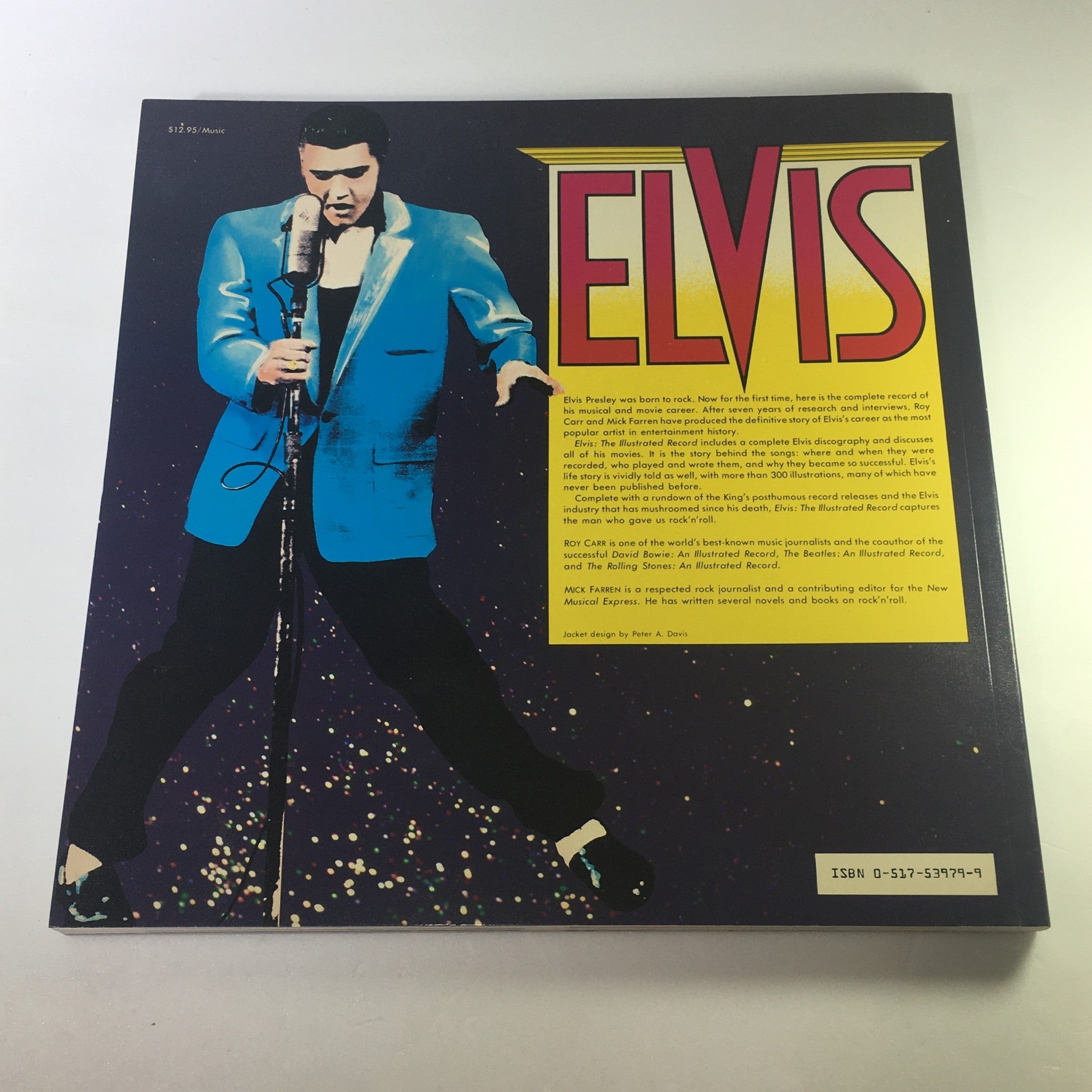 VTG 1982 Elvis Presley Complete The Illustrated Record by Roy Carr & Mick Farren