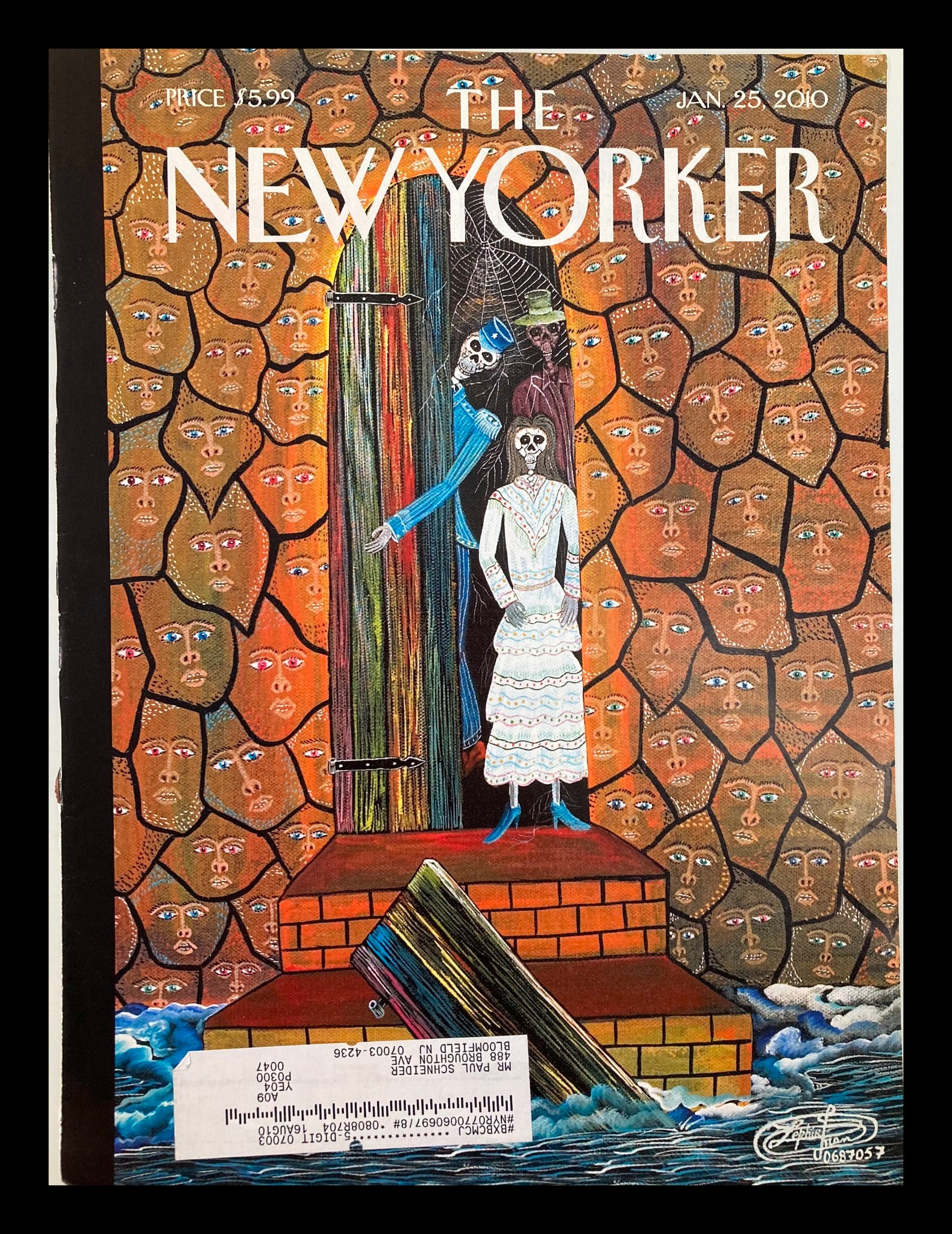 COVER ONLY The New Yorker January 25 2010 The Resurrection of the Dead