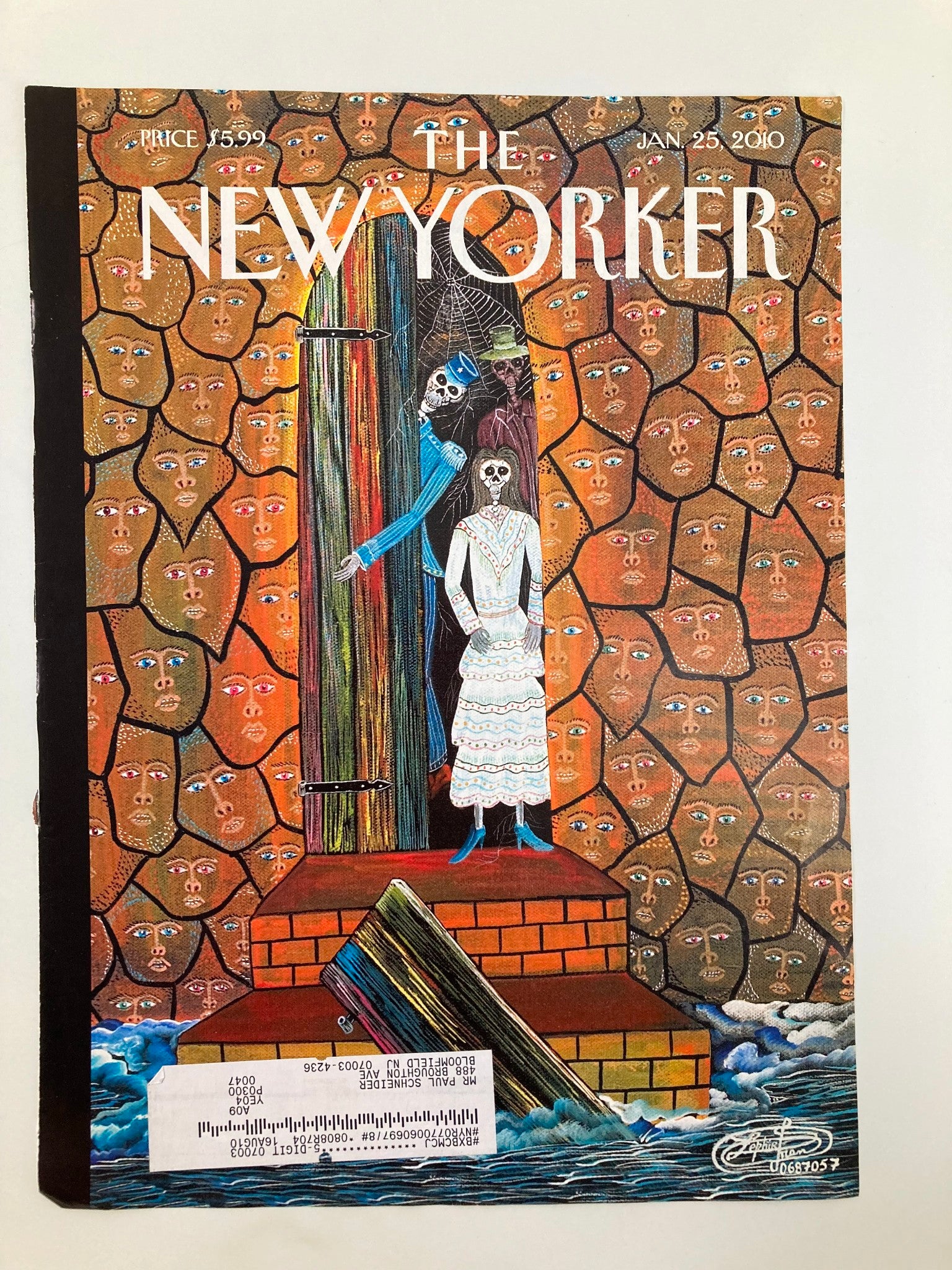 COVER ONLY The New Yorker January 25 2010 The Resurrection of the Dead