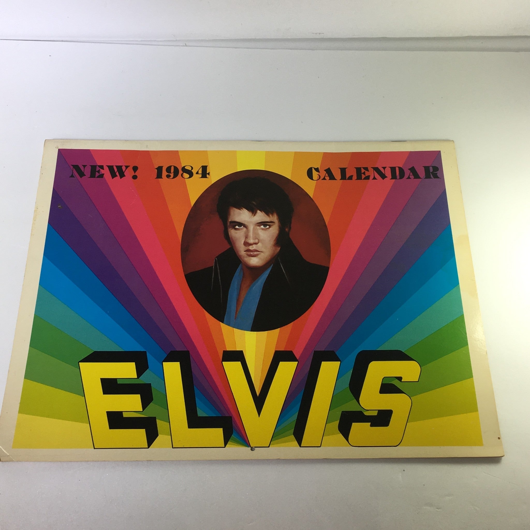 VTG 1984 Elvis Presley's Love Me Tender & Birthplace Graceland Photo Calendar