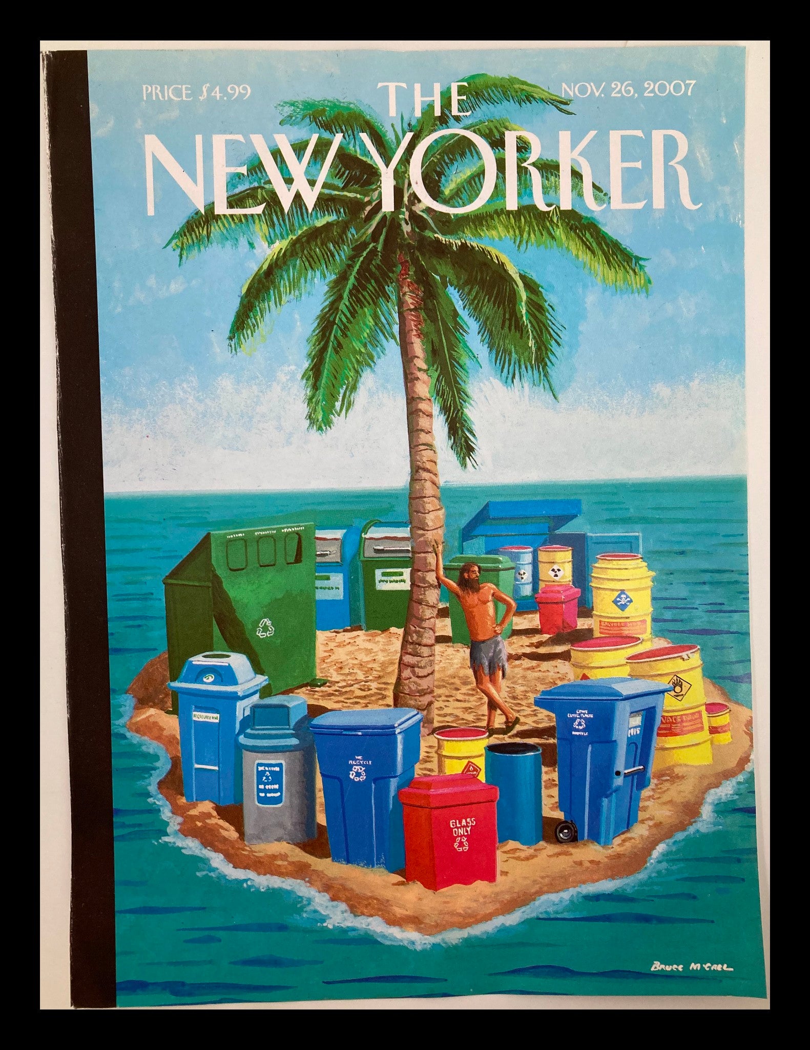 COVER ONLY The New Yorker November 26 2007 A Clear Conscience by Bruce McCall