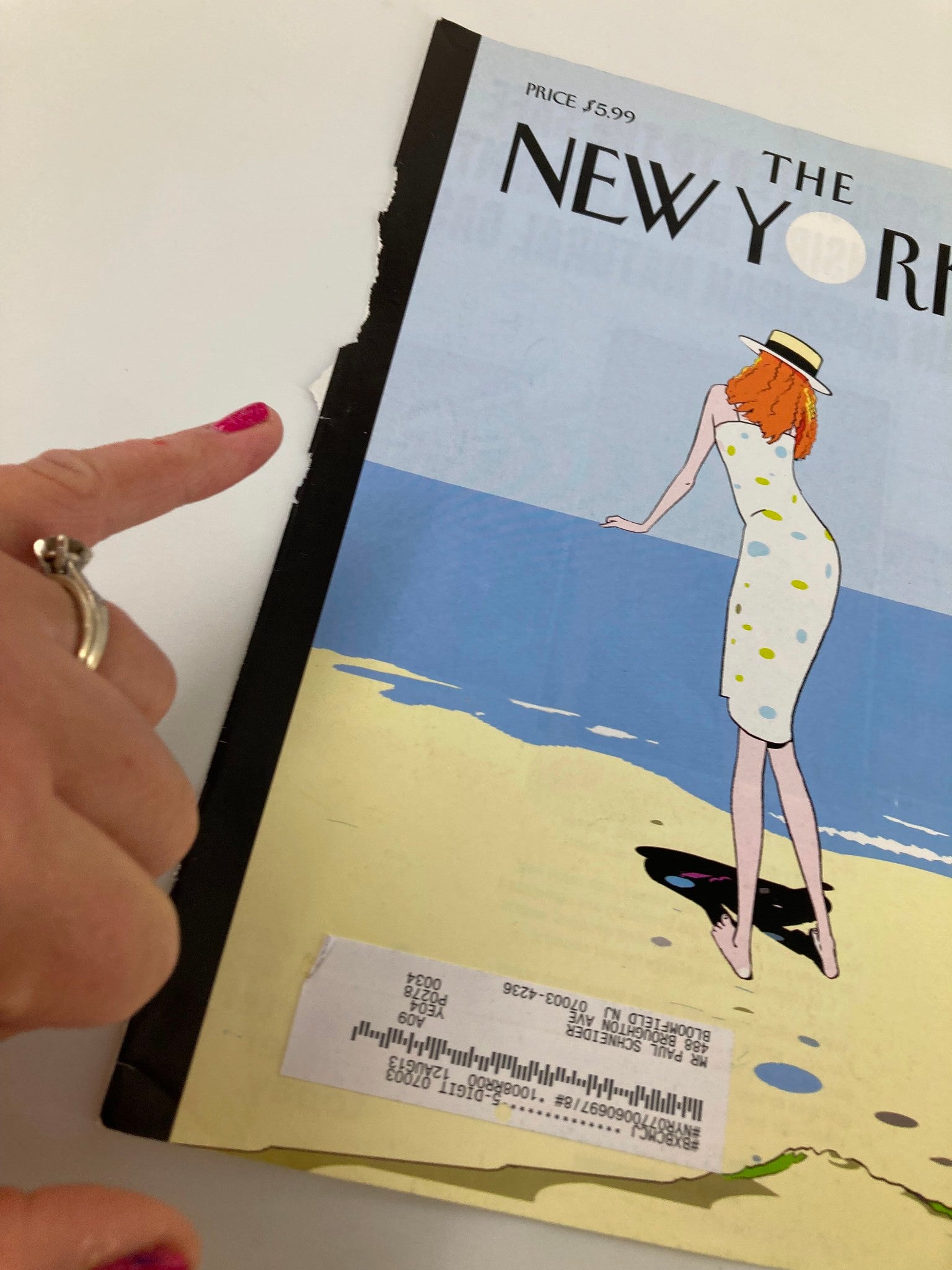 COVER ONLY The New Yorker August 29 2011 On The Horizon by Istvan Banyai