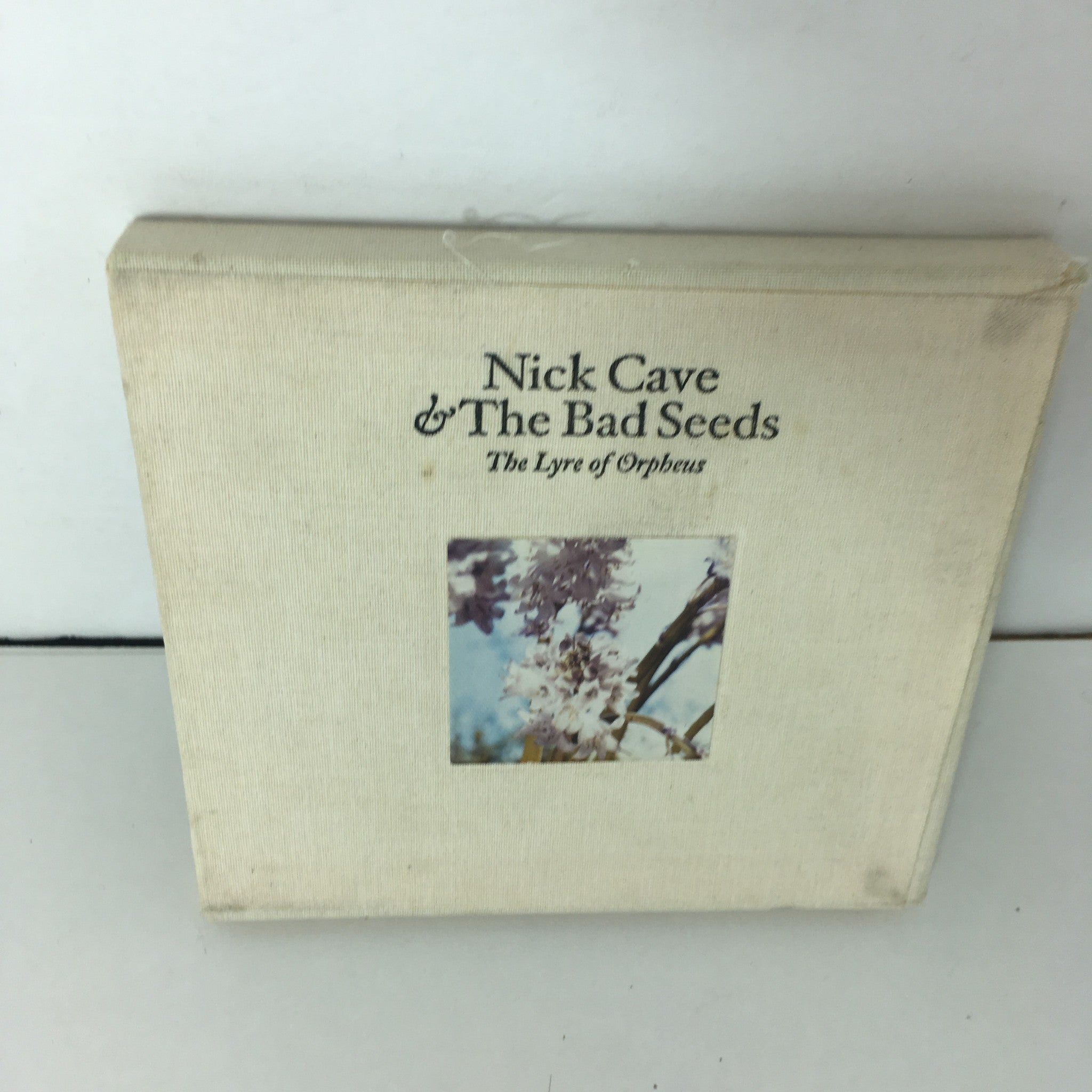Abattoir Blues/The Lyre of Orpheus Nick Cave & The Bad Seeds 2 Disc Set Audio CD cover featuring floral artwork.