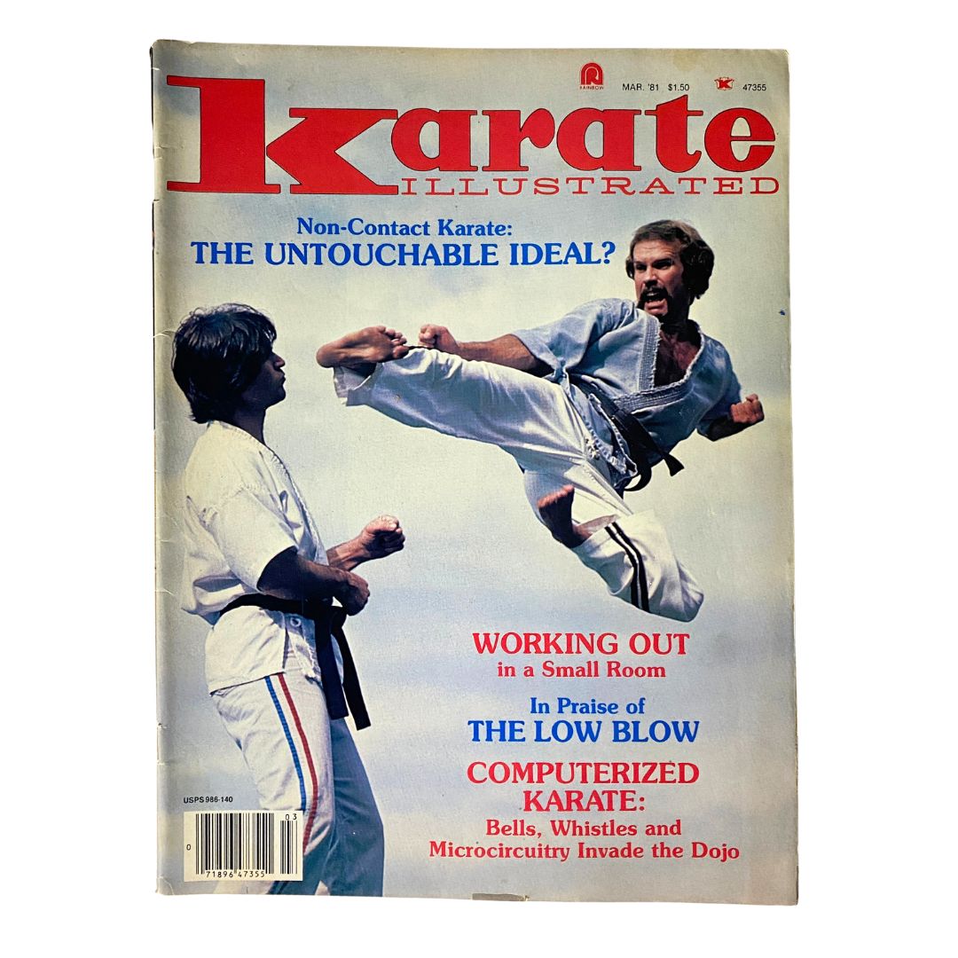 Karate Illustrated Magazine March 1981 Bobby Tucker & Keith Vitali No Label