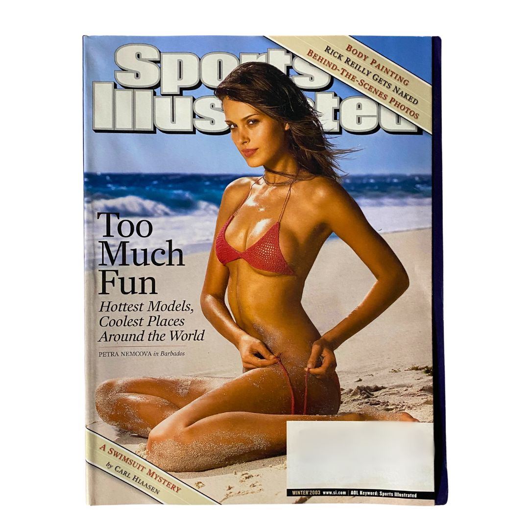 Sports Illustrated Magazine Winter 2003 Petra Nemcova in Barbados