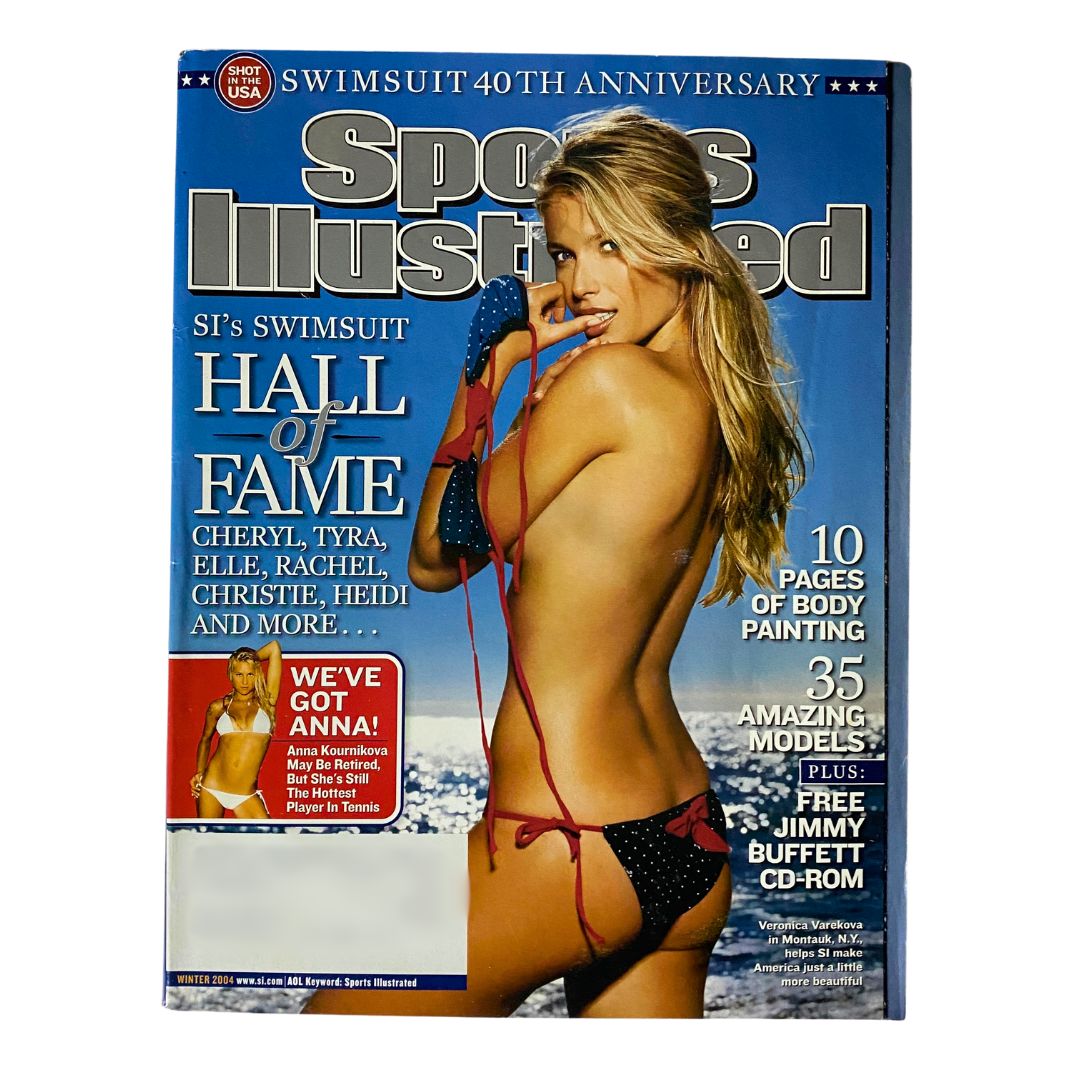 Sports Illustrated Magazine Winter 2004 Veronica Varekova & Anna Kournikova