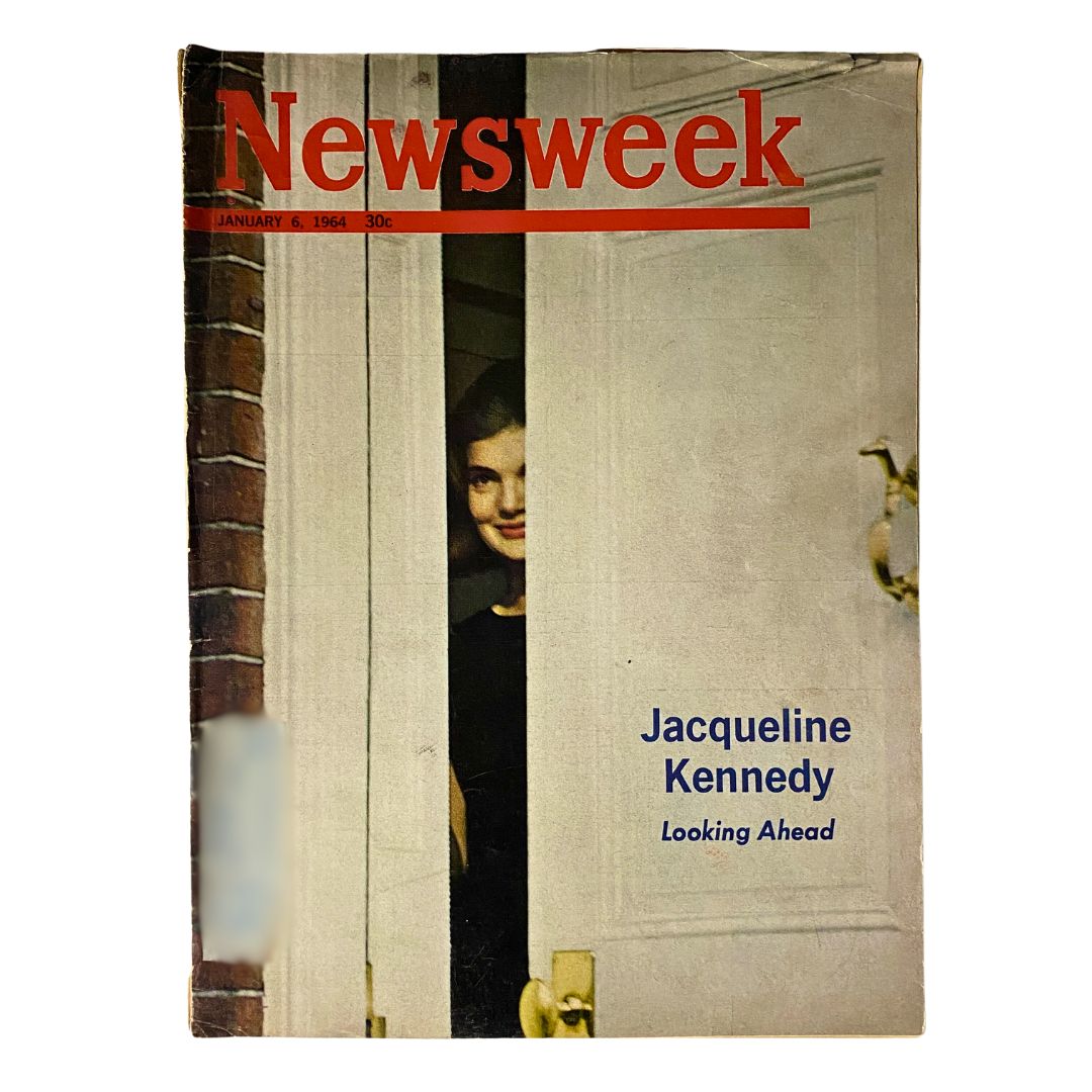 VTG Newsweek Magazine January 6 1964 Jacqueline Kennedy Looking Ahead