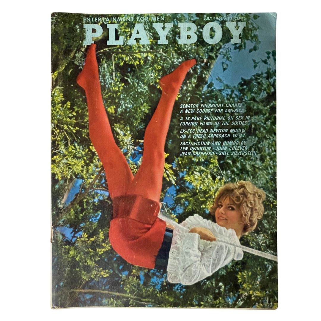 VTG Playboy Magazine July 1968 Melodye Prentiss w Centerfold No Label