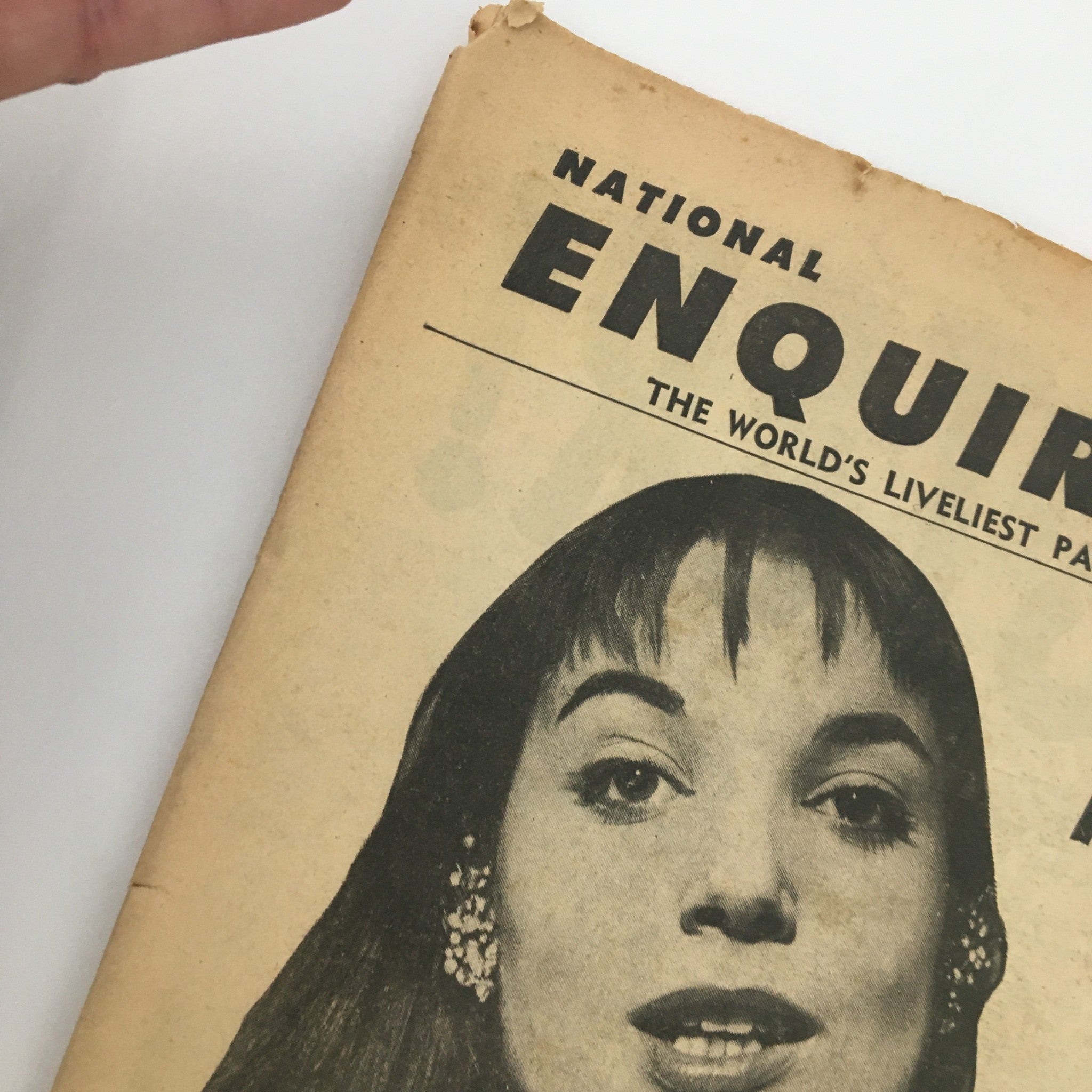 National Enquirer Newspaper September 27 1959 The Elsa Martinelli Interview