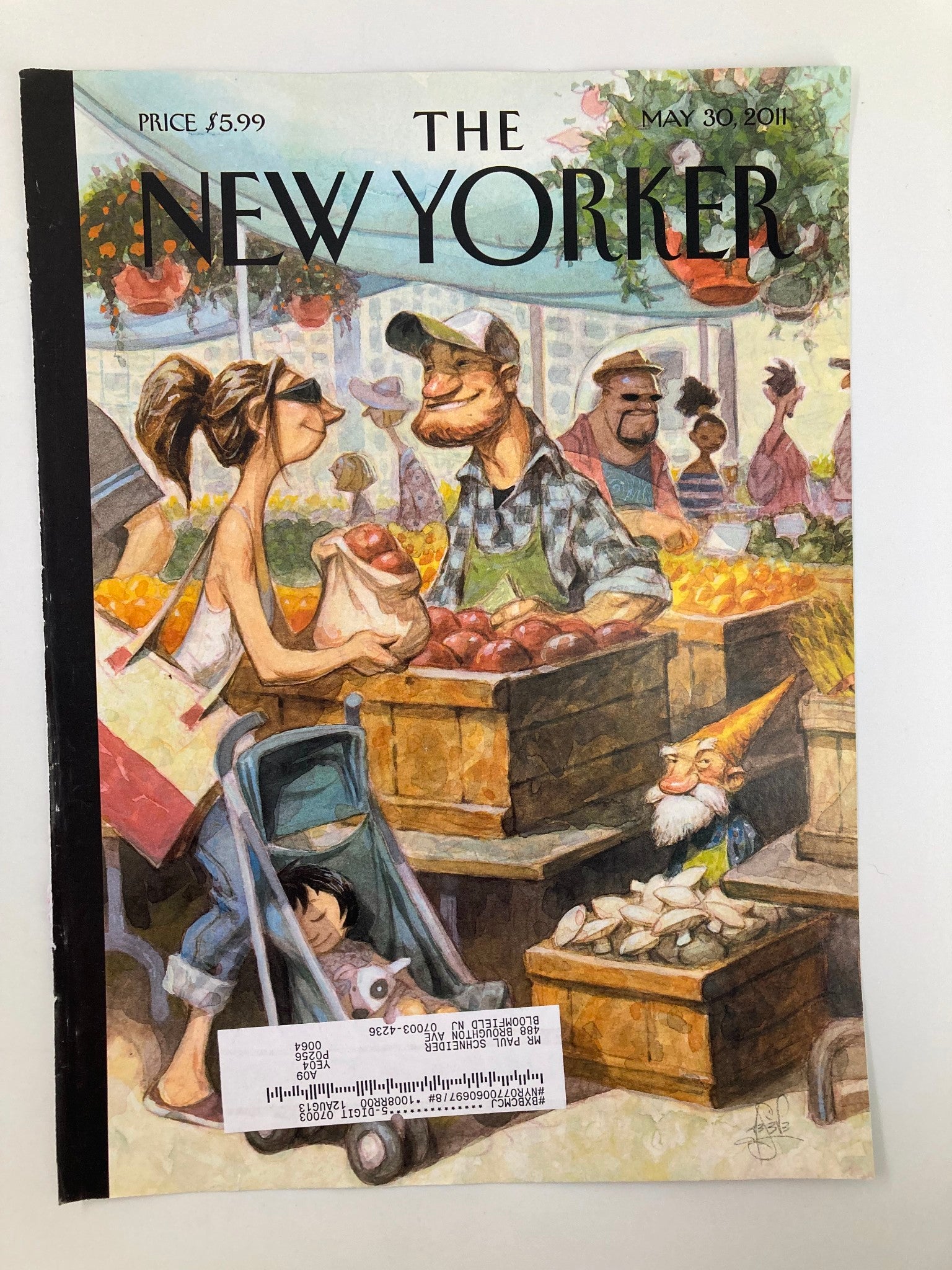 COVER ONLY The New Yorker May 30 2011 Small Growers by Peter de Seve