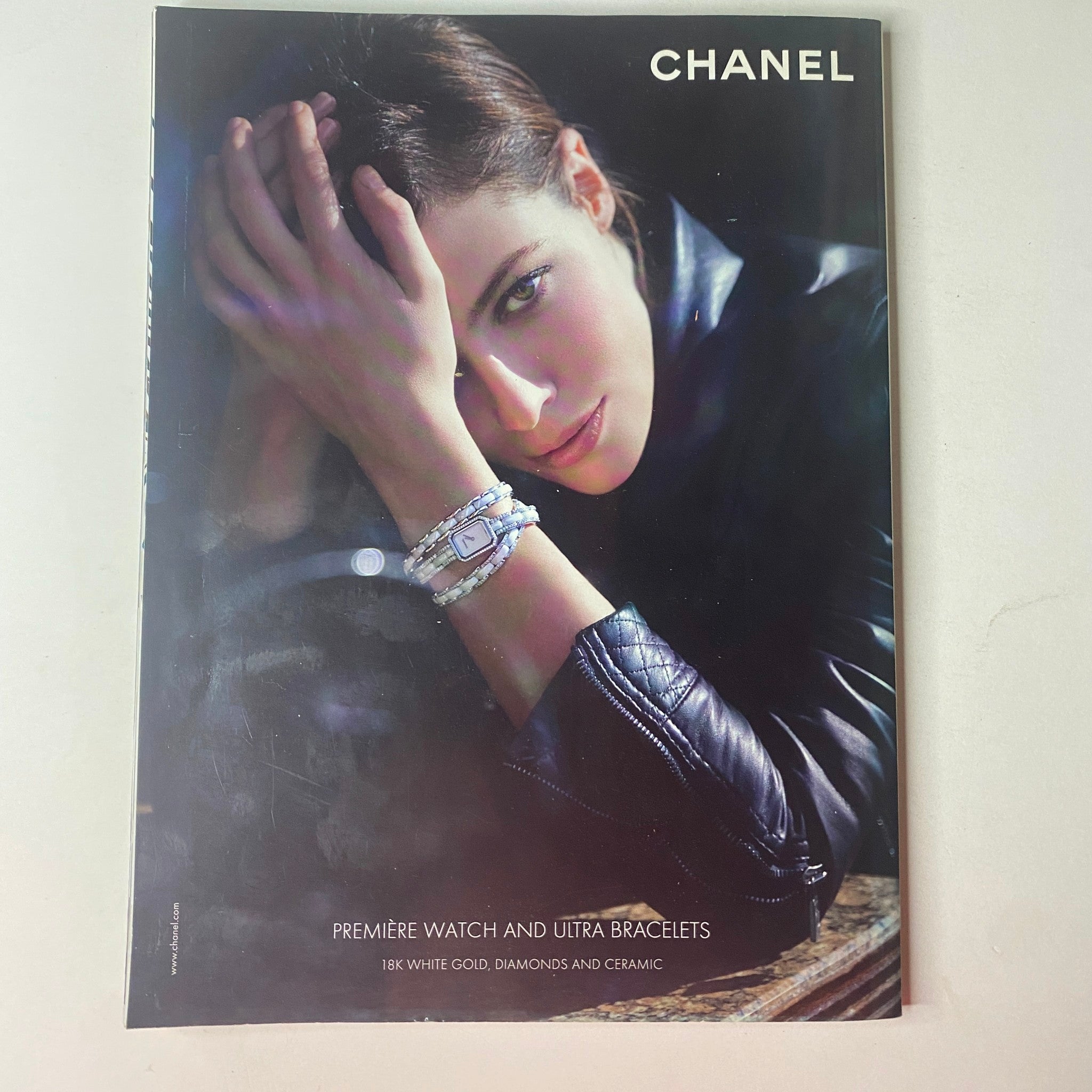 Vogue Australia Magazine May 2010 Elyse Taylor Cover No Label highlighting a Chanel advertisement for luxury watches and bracelets.